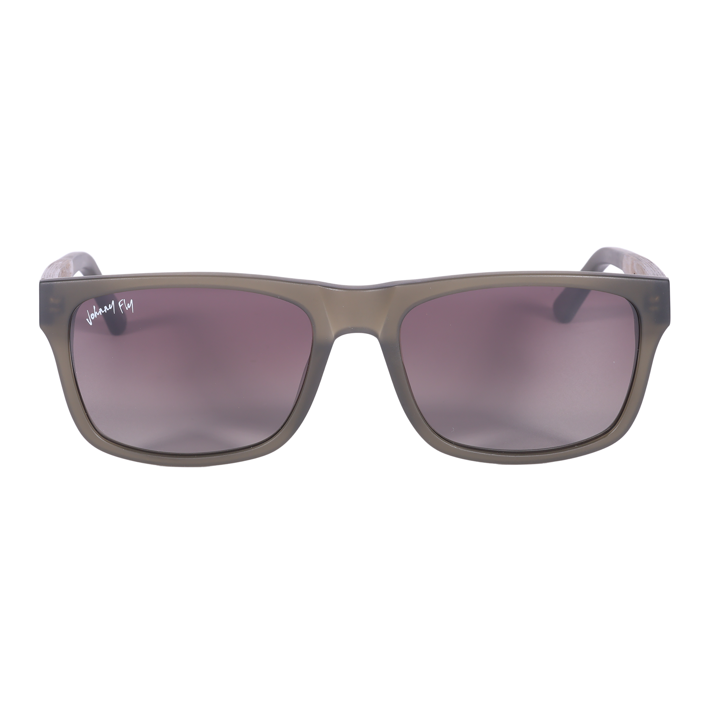 7Thirty7 737 SANDED OLIVE square large fit wide Polarized Sunglasses by Johnny Fly | Handcrafted with Acetate and Wood #color_sanded-olive