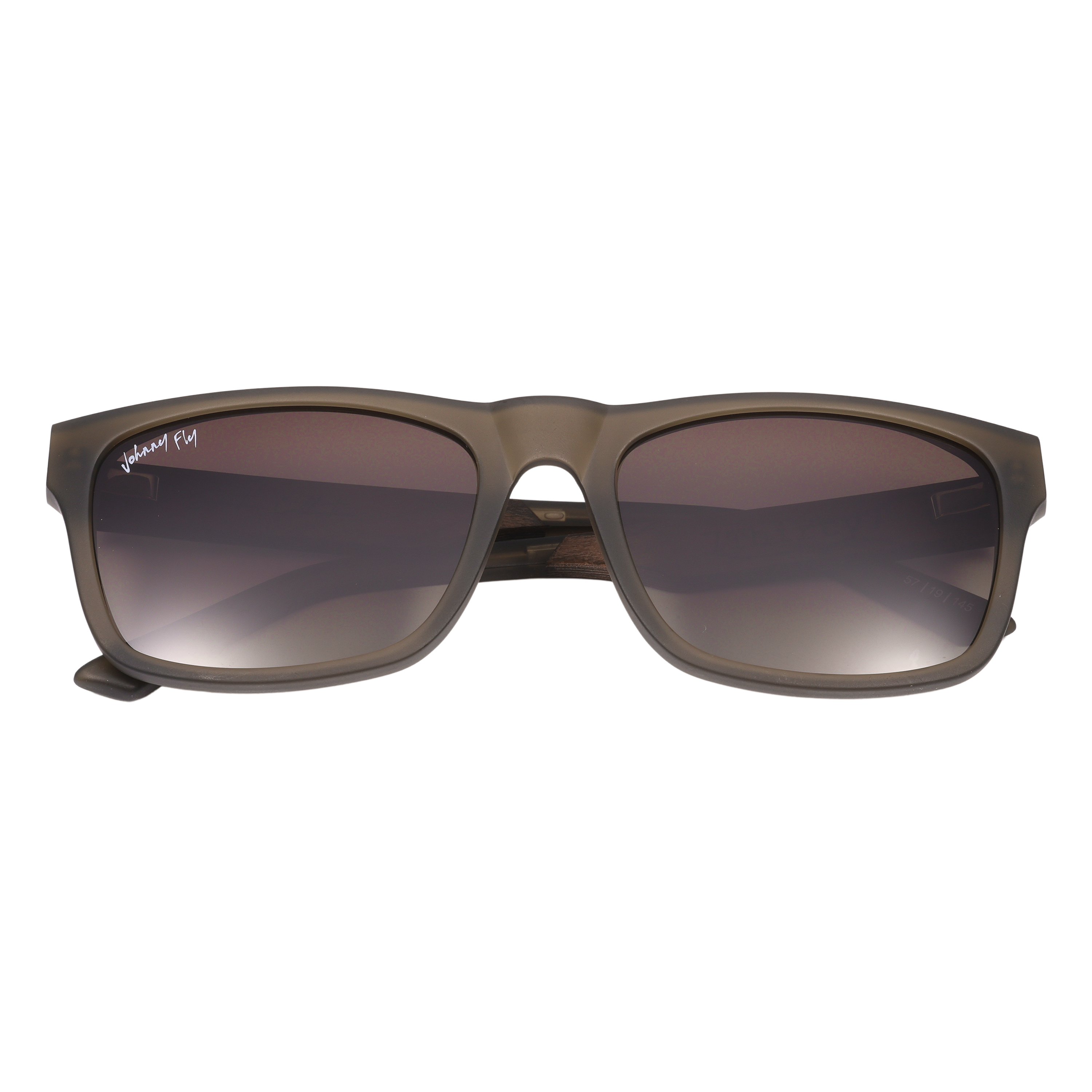 7Thirty7 737 SANDED OLIVE square large fit wide Polarized Sunglasses by Johnny Fly | Handcrafted with Acetate and Wood #color_sanded-olive