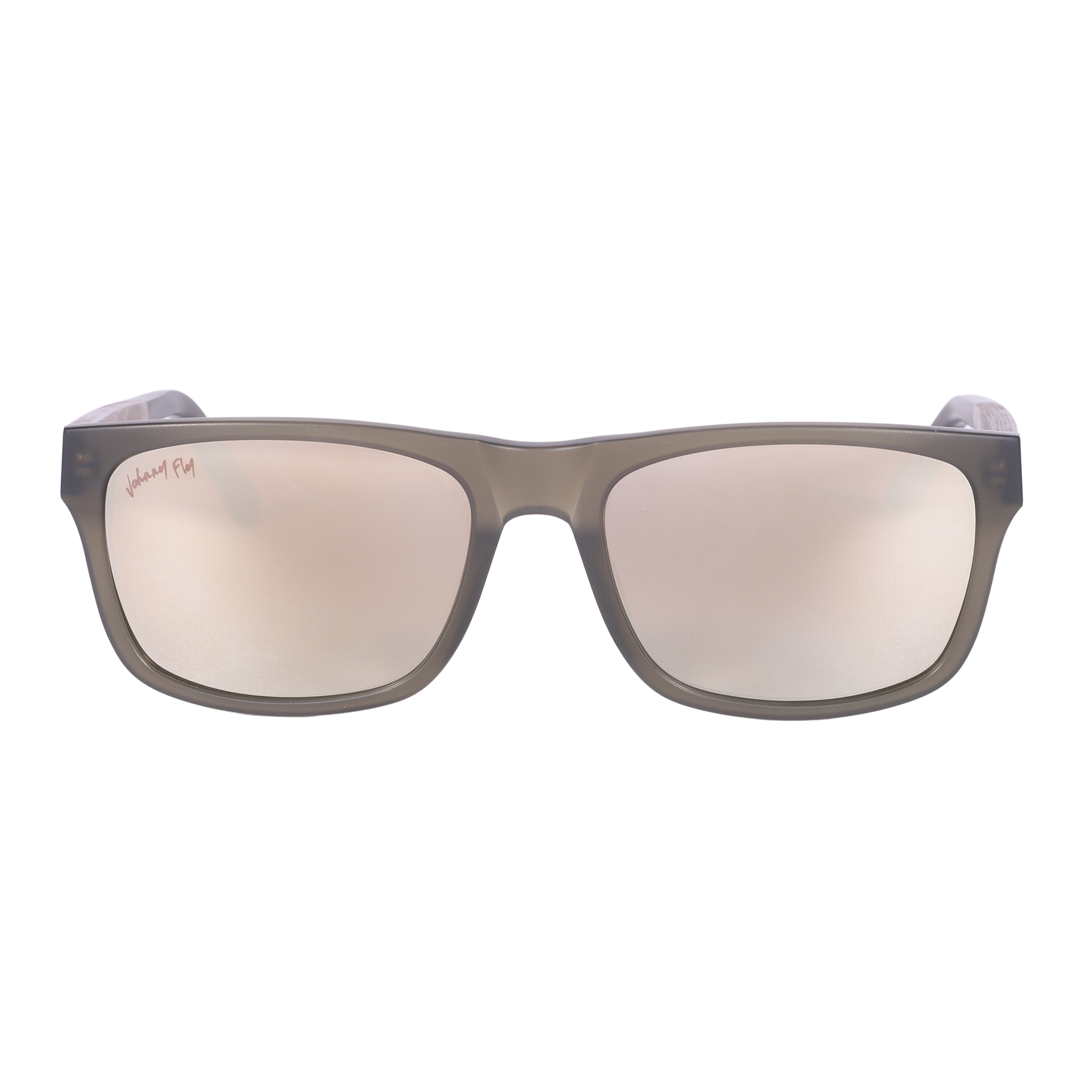 7Thirty7 737 SANDED OLIVE square large fit wide Gold Gradient Mirrored Polarized Sunglasses by Johnny Fly | Handcrafted with Acetate and Wood #color_sanded-olive