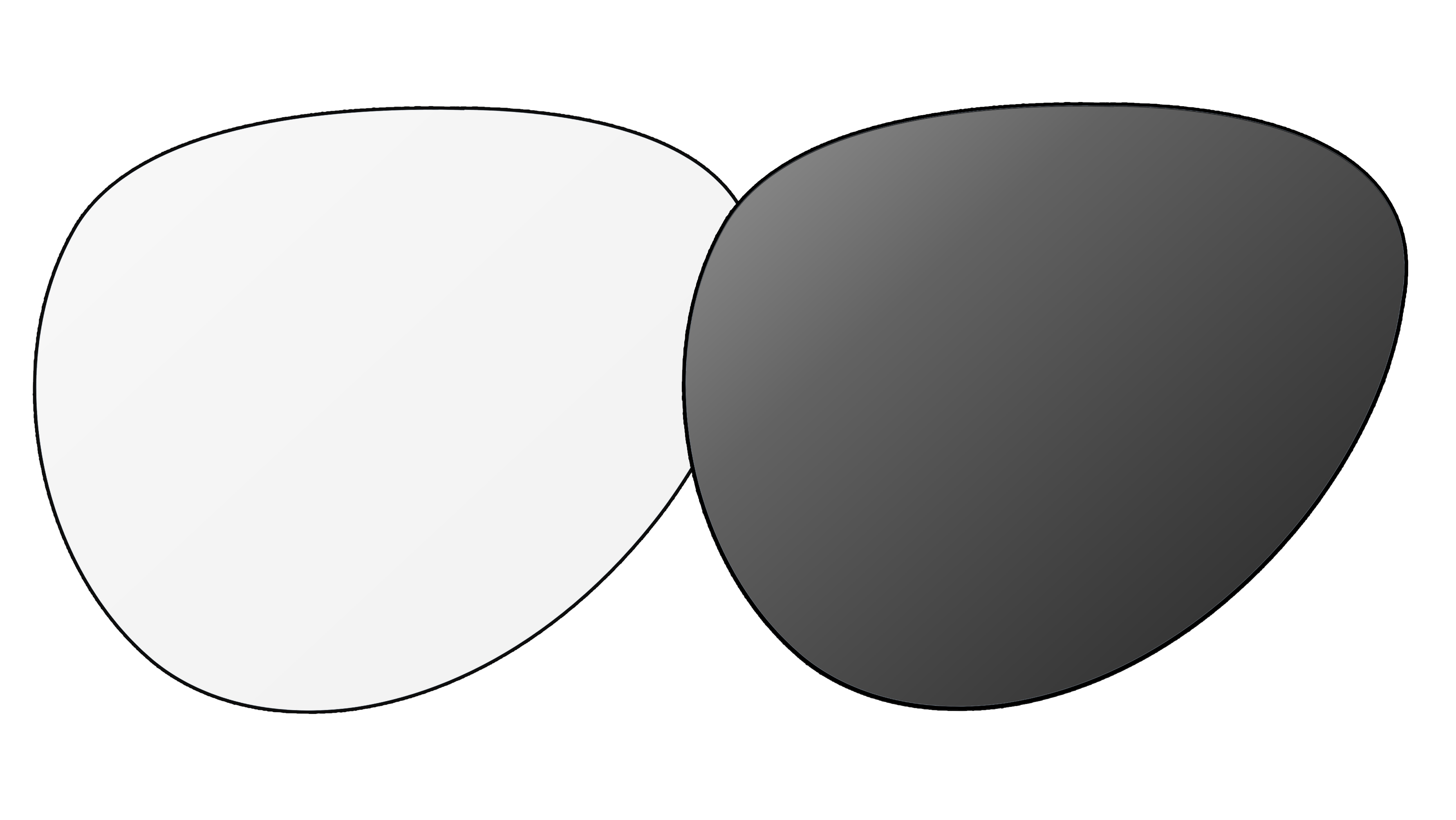 Progressive Photochromic (Light-Responsive) Lens