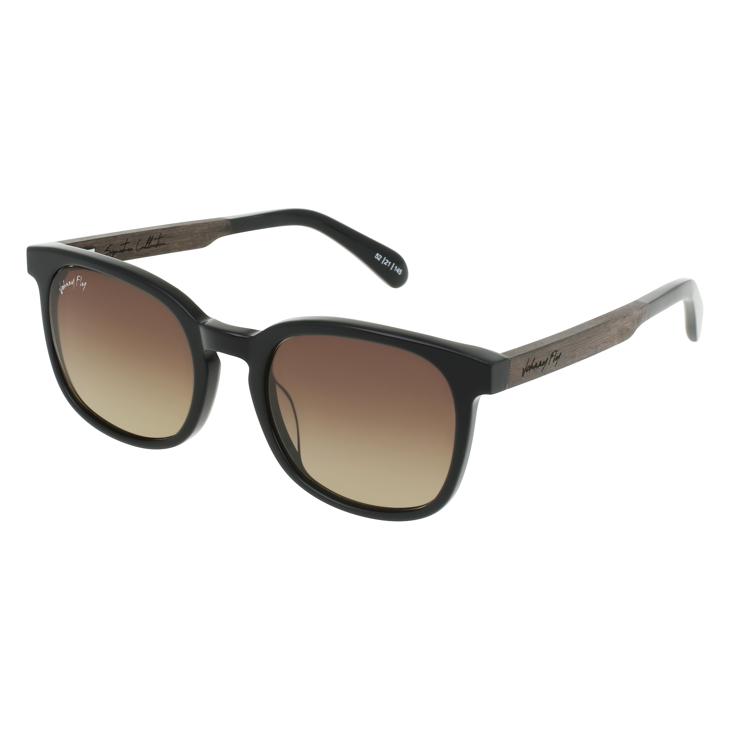 ALTITUDE - Gloss Black - Sunglasses - Johnny Fly Eyewear | 