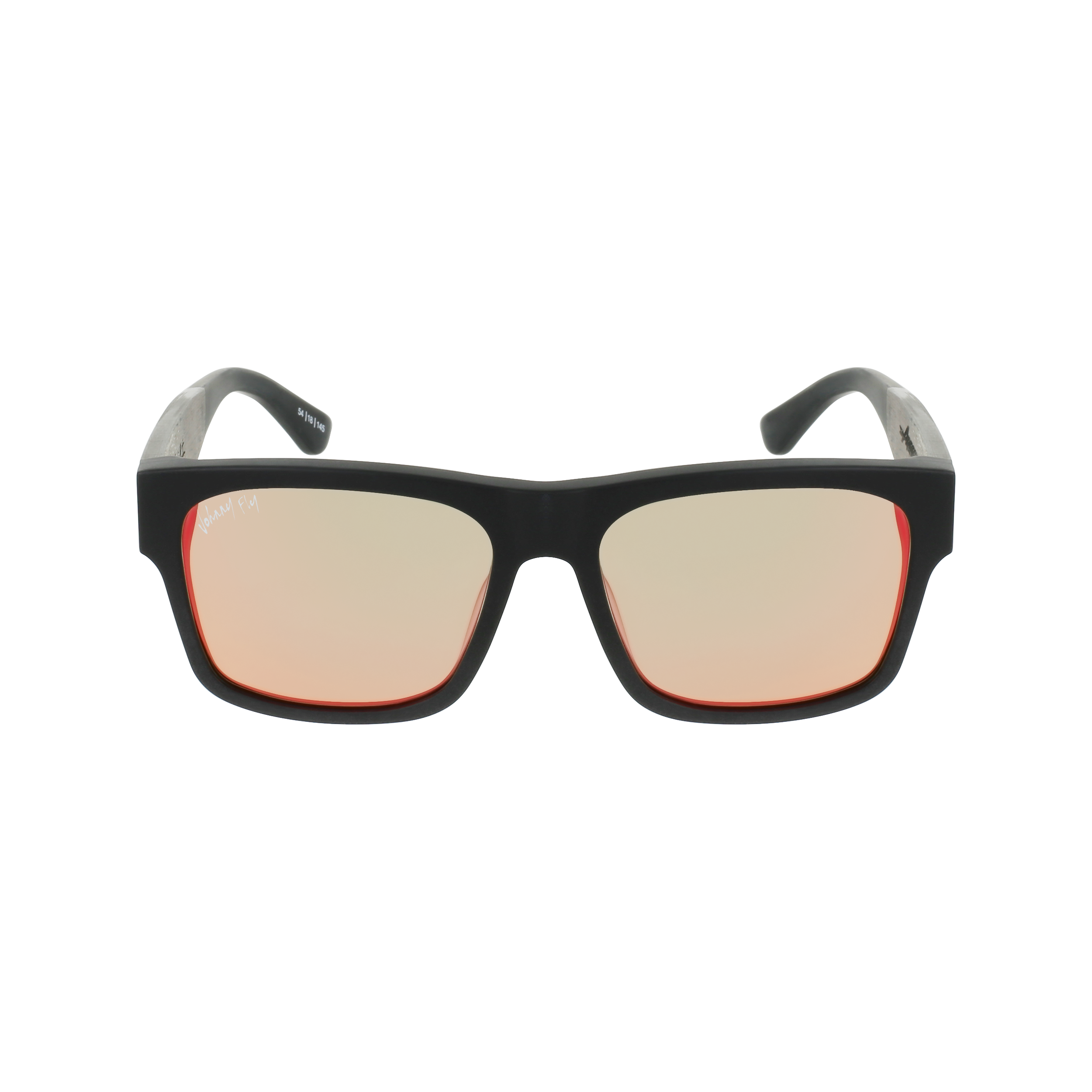 ARROW - Matte Black - Sunglasses - Johnny Fly Eyewear | 