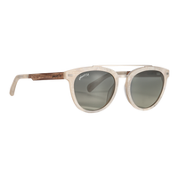 Captain METEOR Crossbar Aviator Polarized Sunglasses by Johnny Fly | Handcrafted with Acetate and Wood #color_meteor