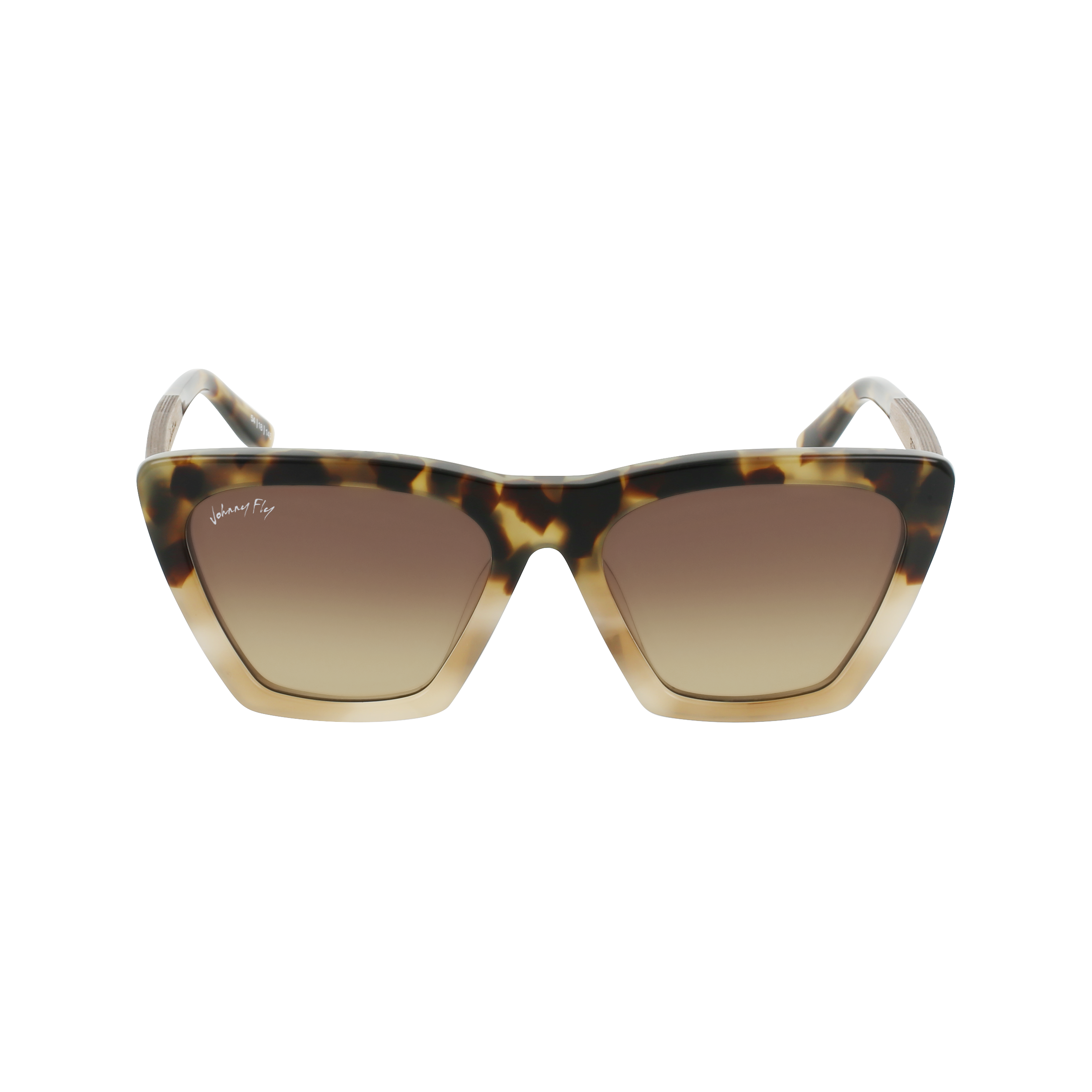 Figure Polarized Sunglasses by Johnny Fly | #color_chai-tortoise
