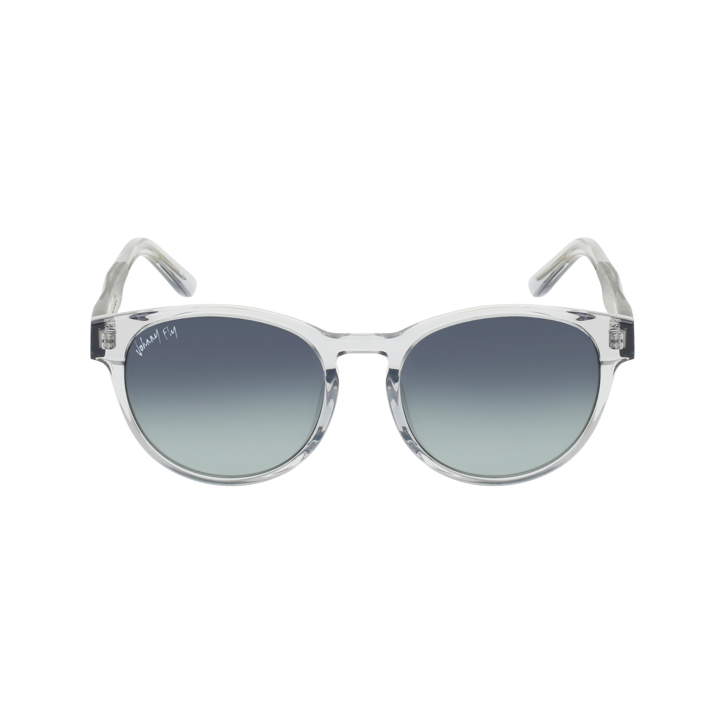Flight - Johnny Fly - Tinted Crystal - Smoke Gradient Polarized - Sunglasses | #color_tinted-crystal