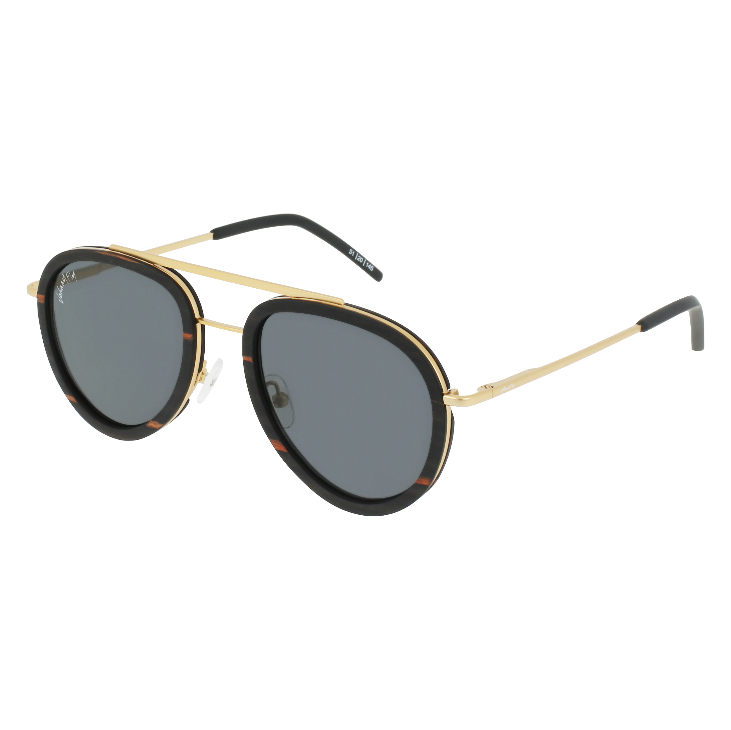 KIRK - Gold - Sunglasses - Johnny Fly Eyewear | 