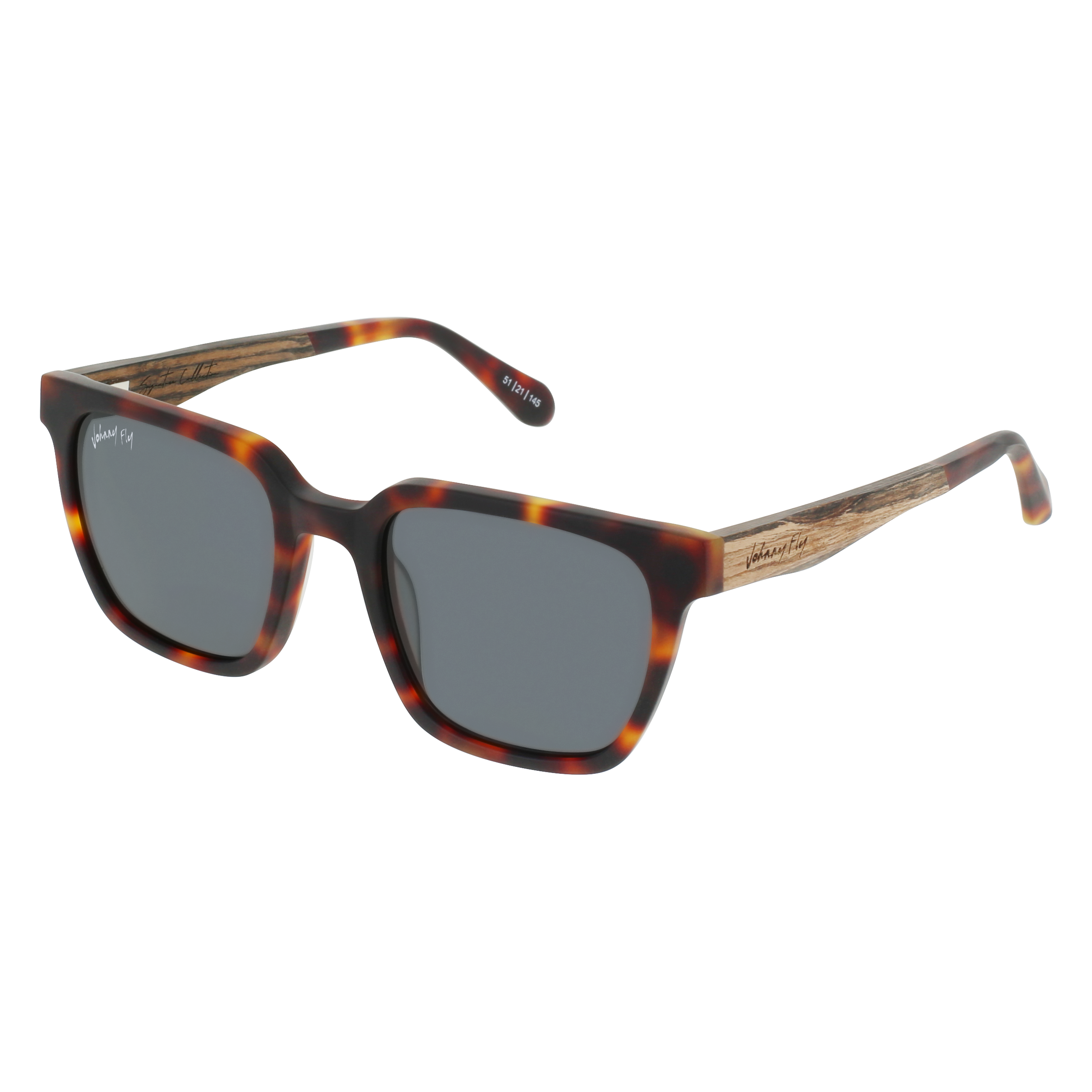 LONGITUDE - Matte Classic Tortoise - Sunglasses - Johnny Fly Eyewear | 