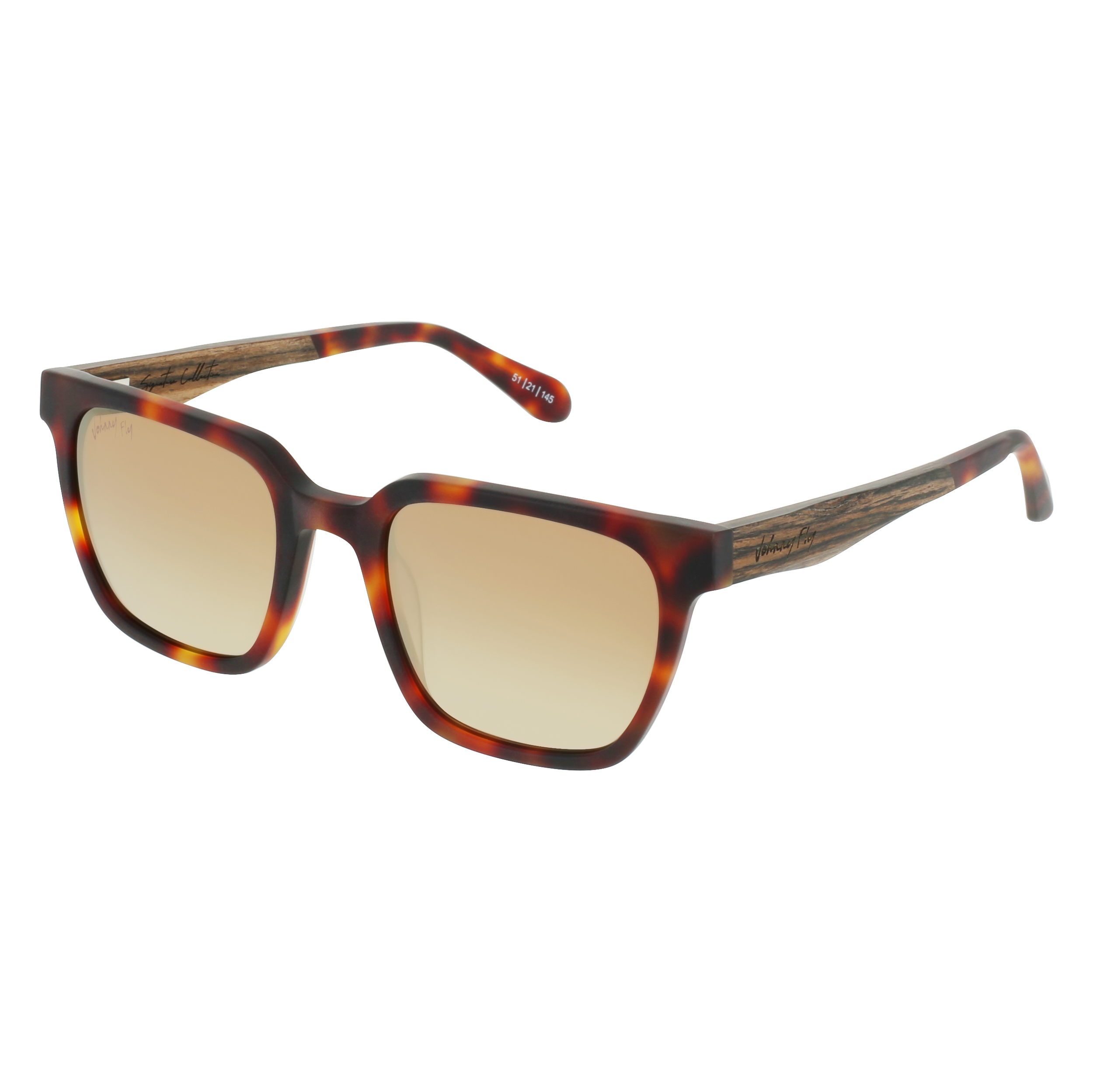 LONGITUDE - Matte Classic Tortoise - Sunglasses - Johnny Fly Eyewear | 