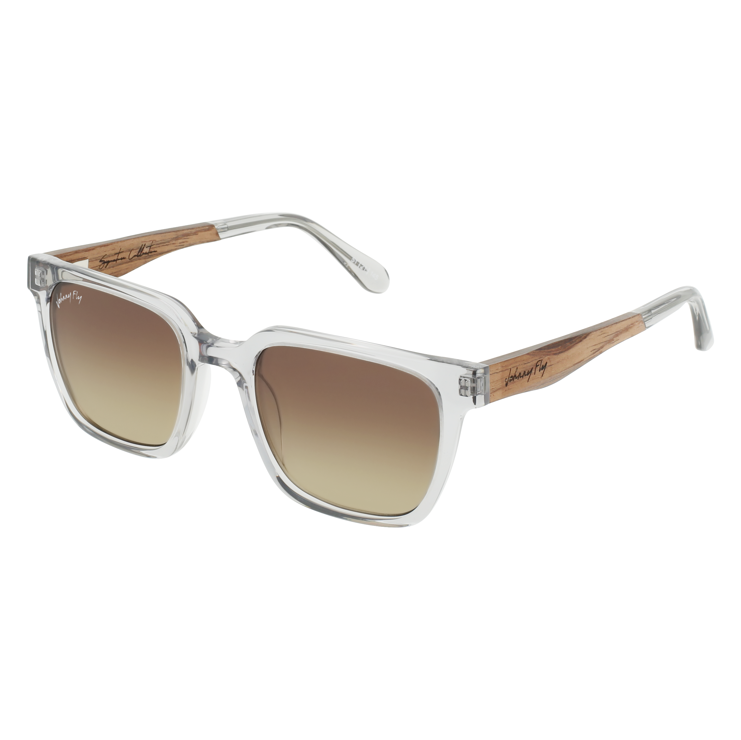 LONGITUDE - Tinted Crystal - Sunglasses - Johnny Fly Eyewear | 