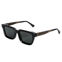 Legacy modern concave rectangle sunglasses #color_gloss-black