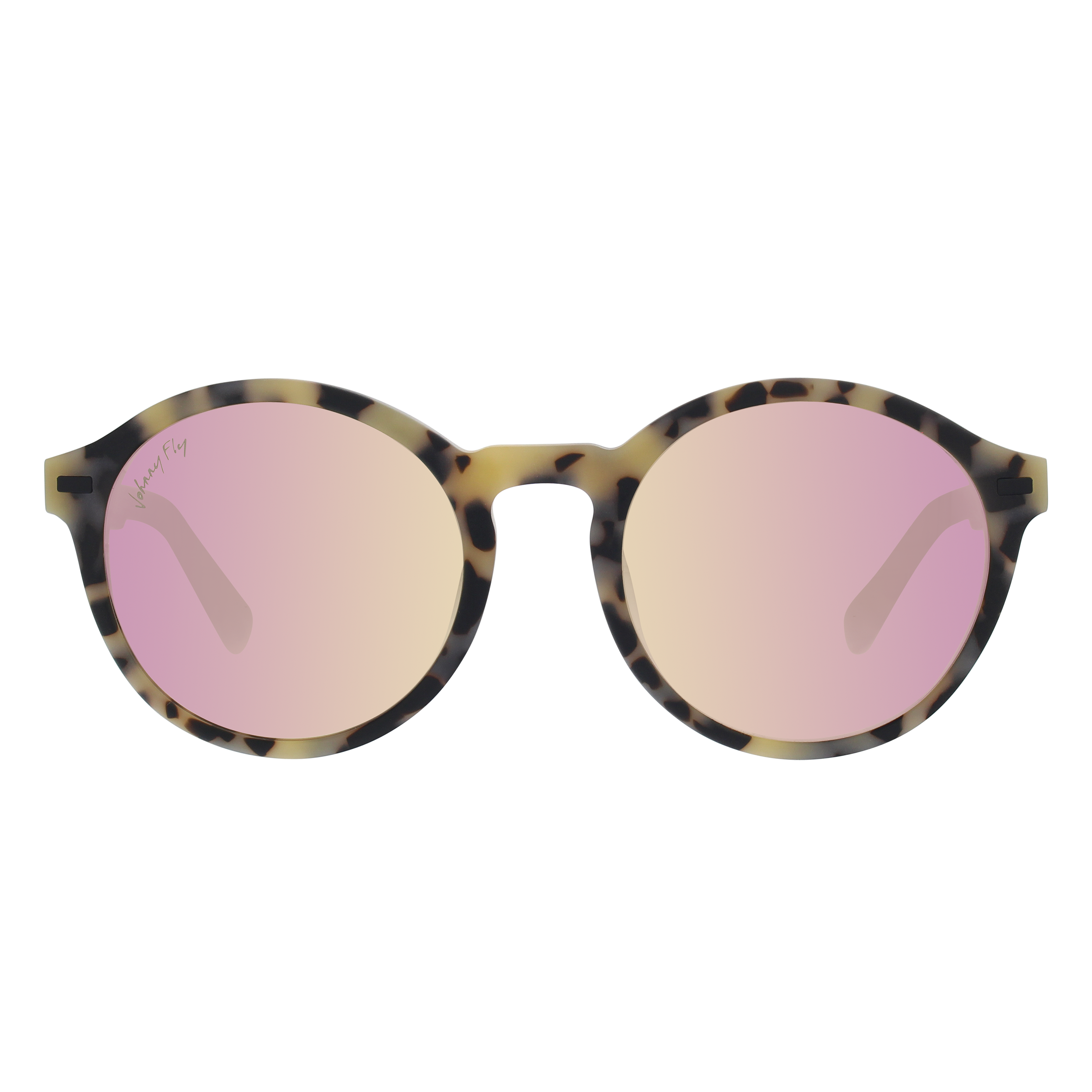 UFO Polarized Sunglasses in Matte White Tortoise by Johnny Fly | #color_matte-white-tortoise
