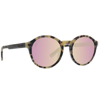 UFO Polarized Sunglasses in Matte White Tortoise by Johnny Fly | #color_matte-white-tortoise