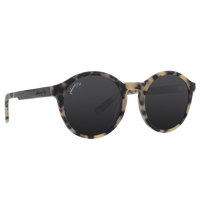 UFO Polarized Sunglasses in Matte White Tortoise by Johnny Fly | #color_matte-white-tortoise