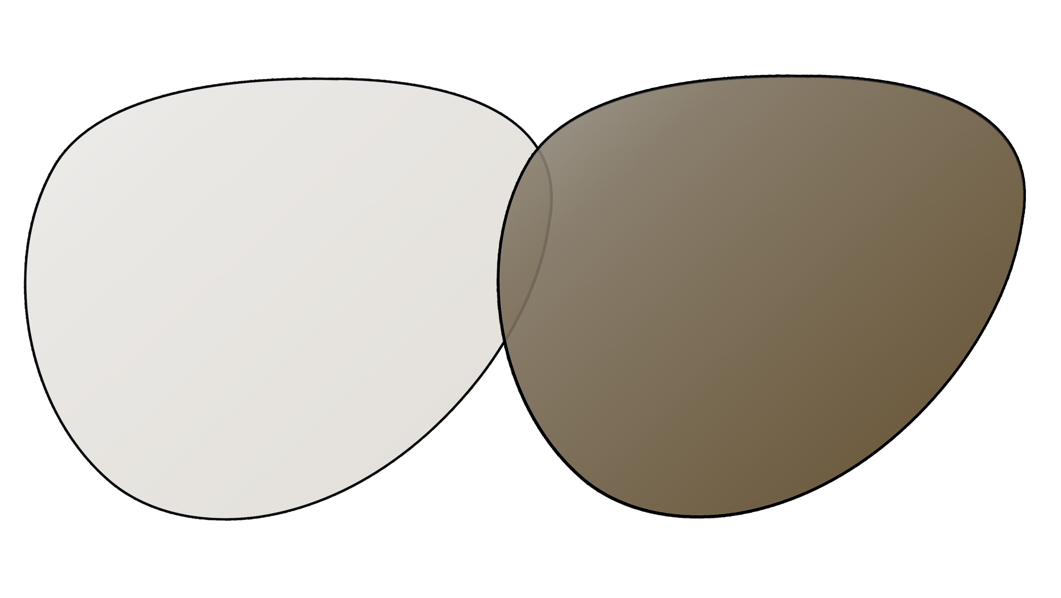 Progressive Photochromic (Light-Responsive) Lens