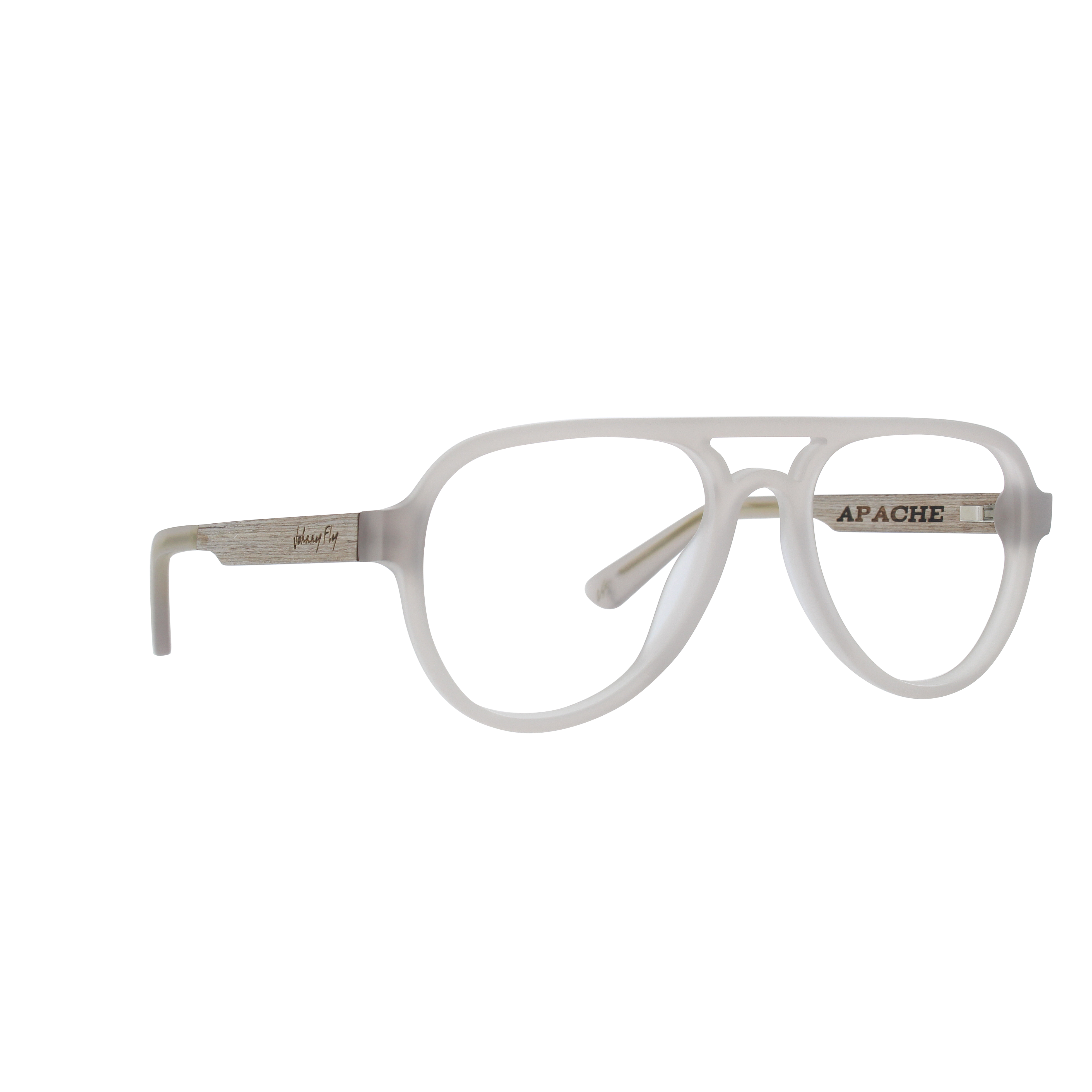 Apache Bluelight Eyeglasses by Johnny Fly #color_cloud