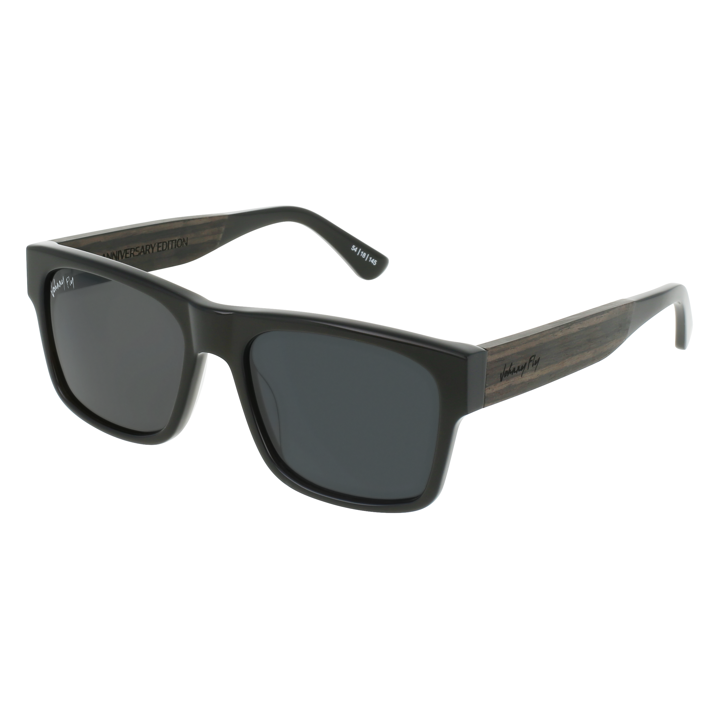 Arrow Polarized Sunglasses by Johnny Fly - Anniversary Pearl || Smoke Polarized 