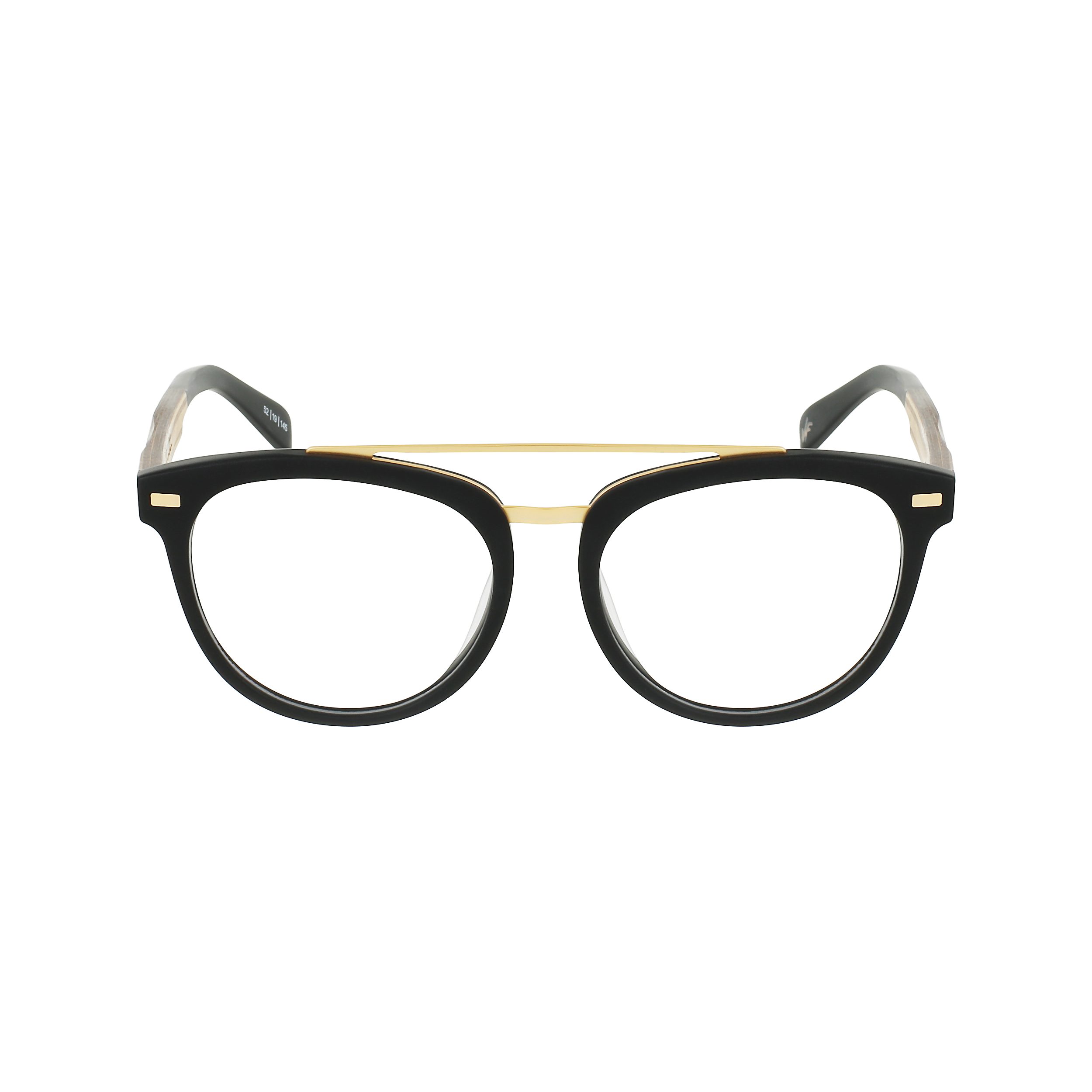 CAPTAIN Eyeglasses Frame - Matte Black- Johnny Fly | CAP-MBL-RX-TEA | | #color_matte-black