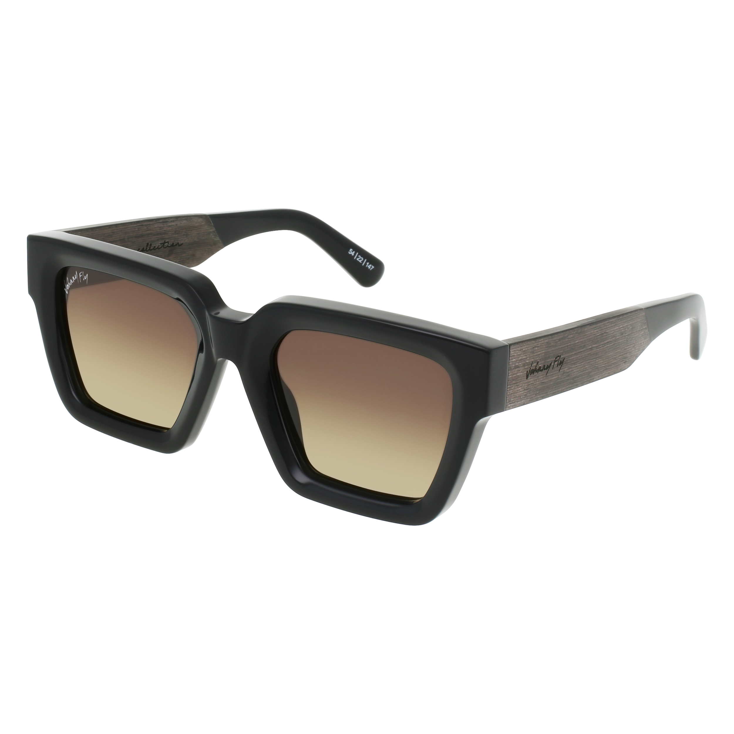Fame Sunglasses by Johnny Fly | #color_gloss-black