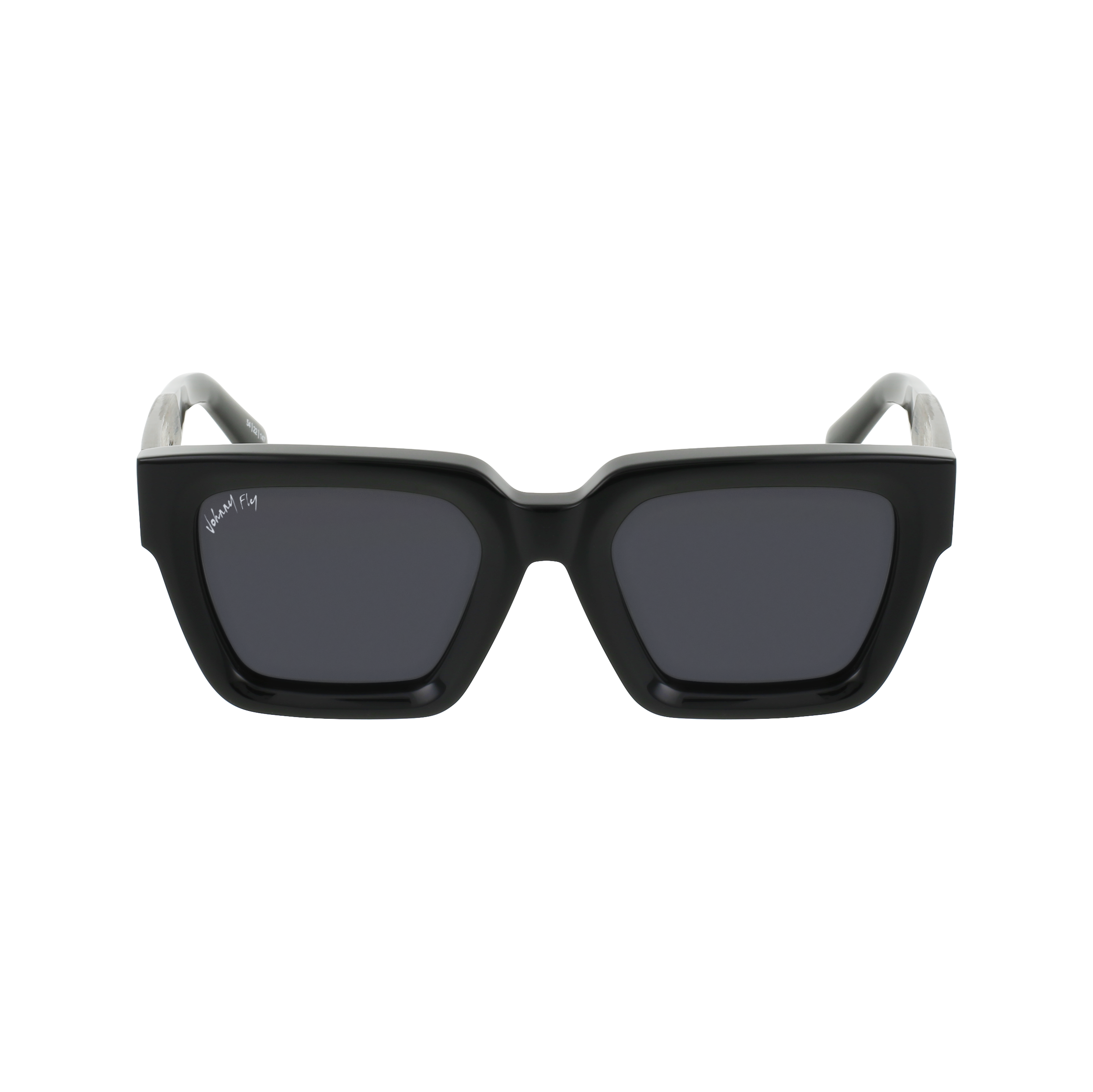 FAME Sunglasses Frame - Gloss Black- Johnny Fly | FAM-GBL-POL-SMK | | #color_gloss-black