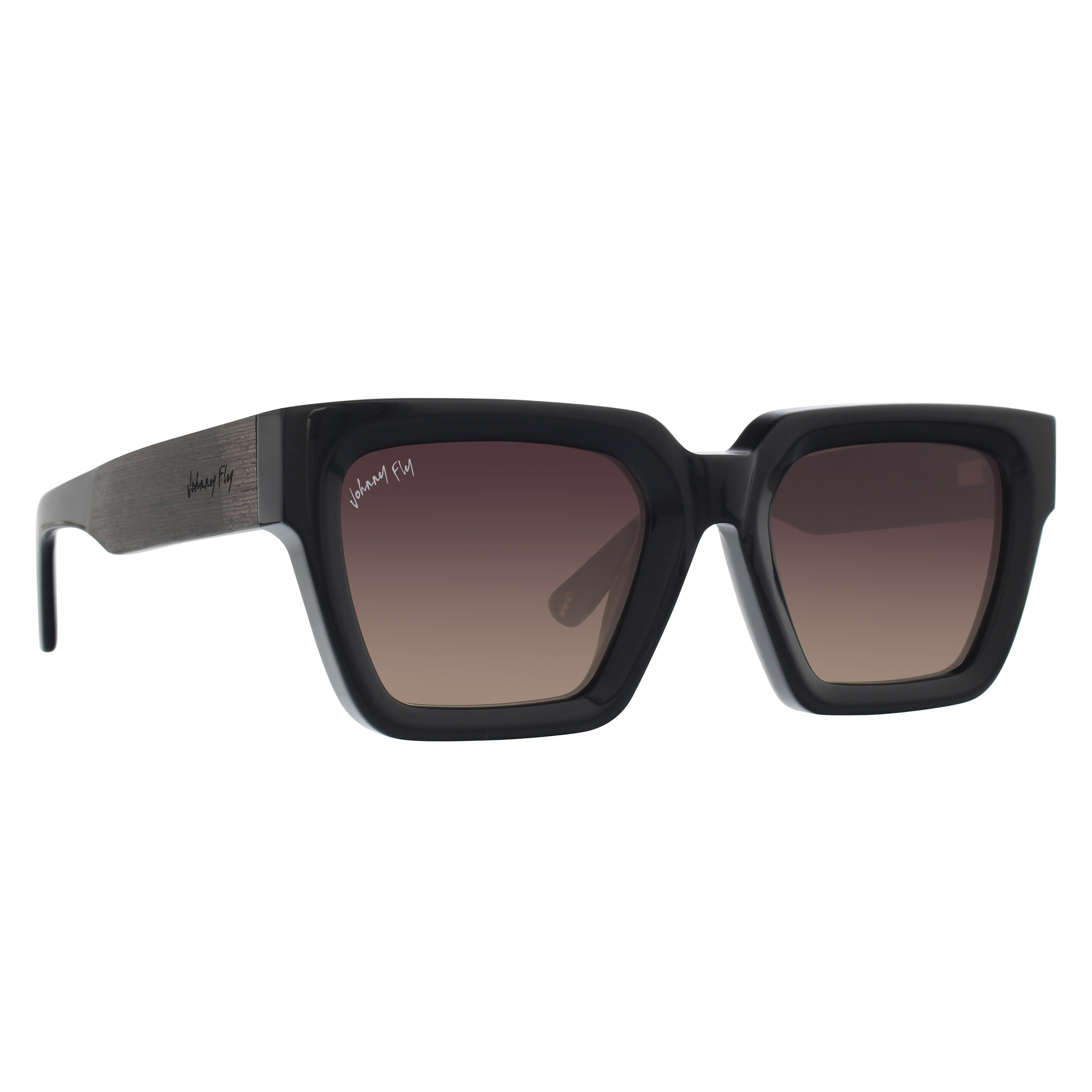 Fame Sunglasses by Johnny Fly | #color_gloss-black