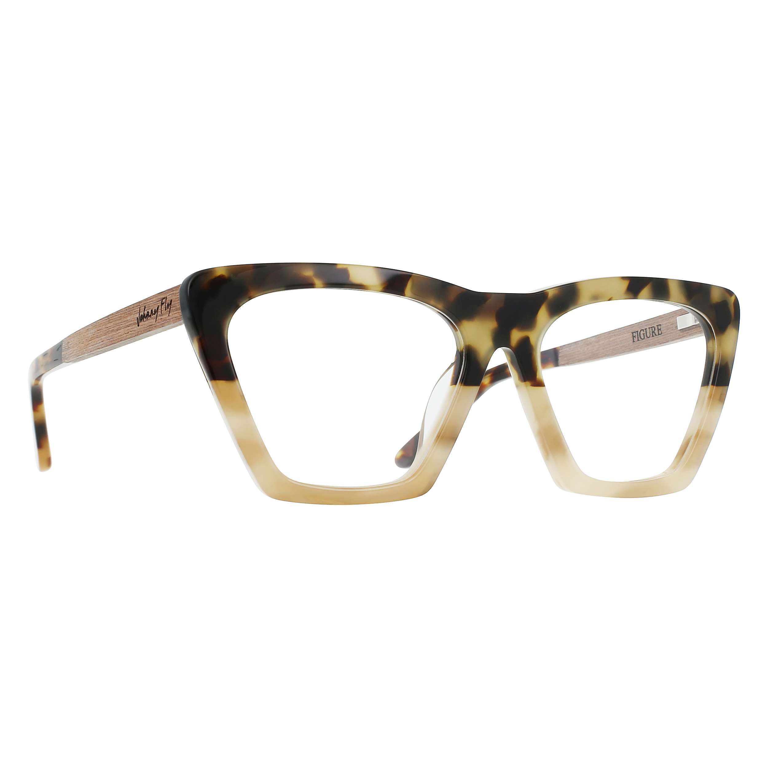 FIGURE Eyeglasses Frame - Chai- Johnny Fly | FIG-CHAI-FRAME | | #color_chai-tortoise