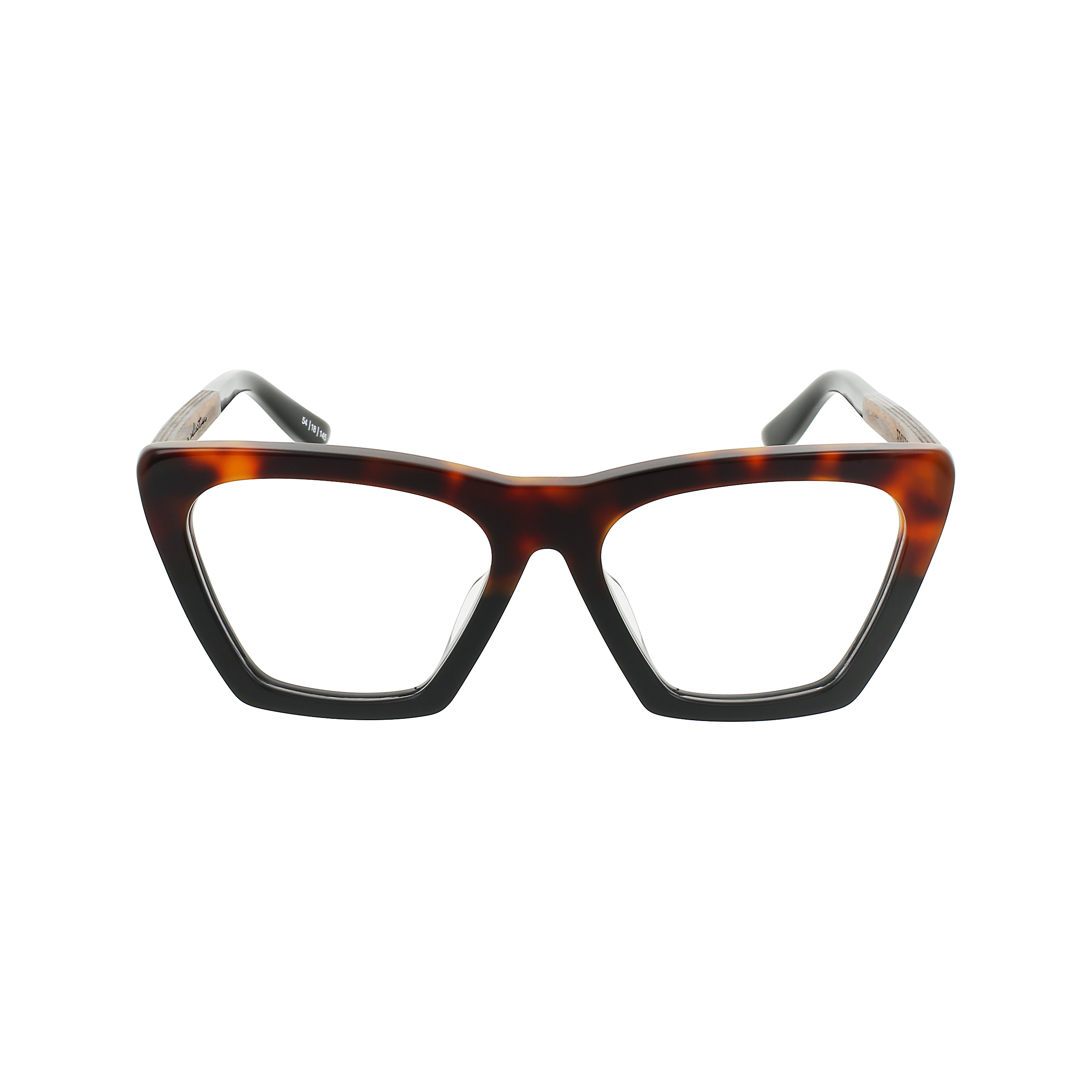 FIGURE Eyeglasses Frame - Split Tortoise- Johnny Fly | FIG-SPTR-RX-EBNB | | #color_split-tortoise