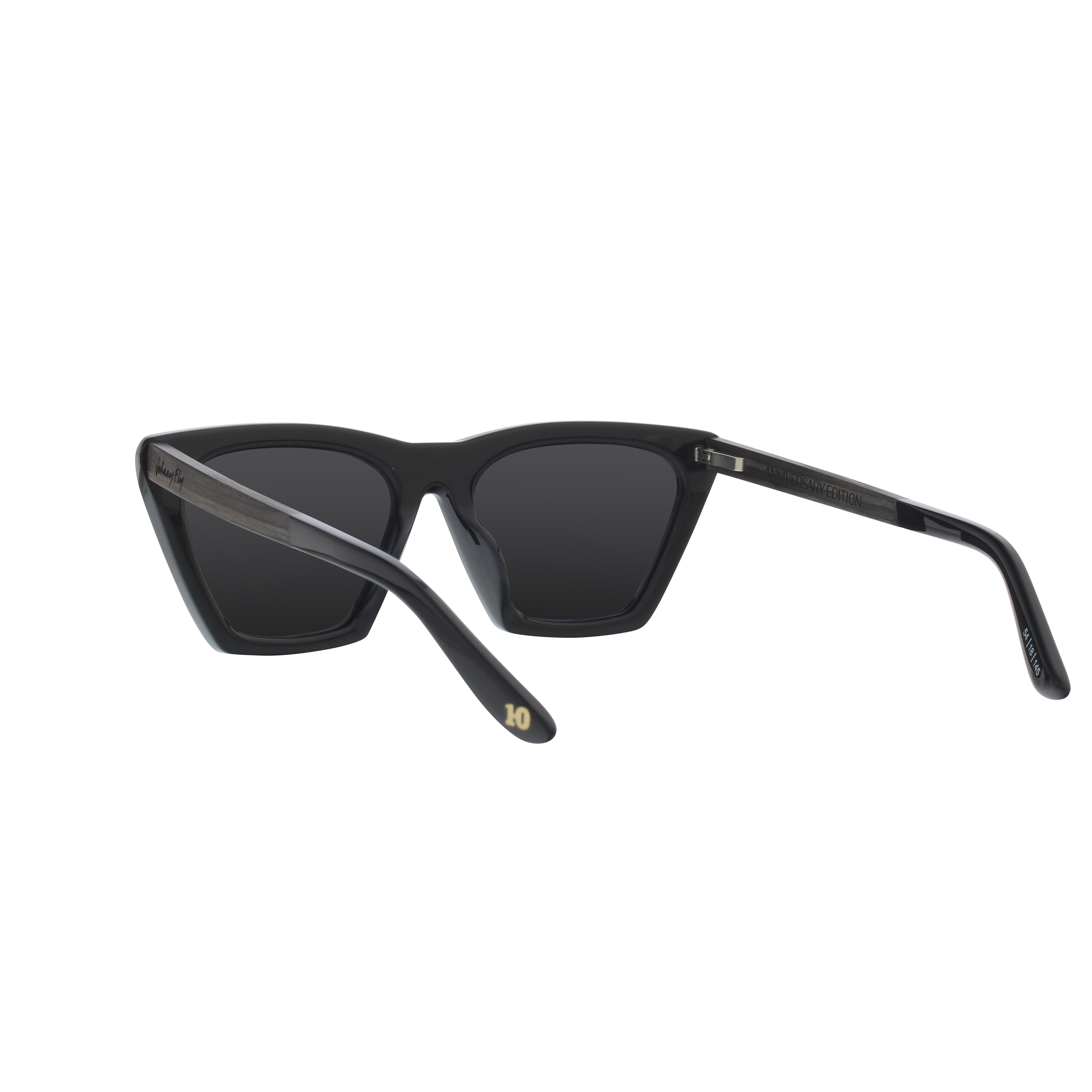 Figure Polarized Sunglasses by Johnny Fly - Anniversary Pearl || Smoke Polarized 