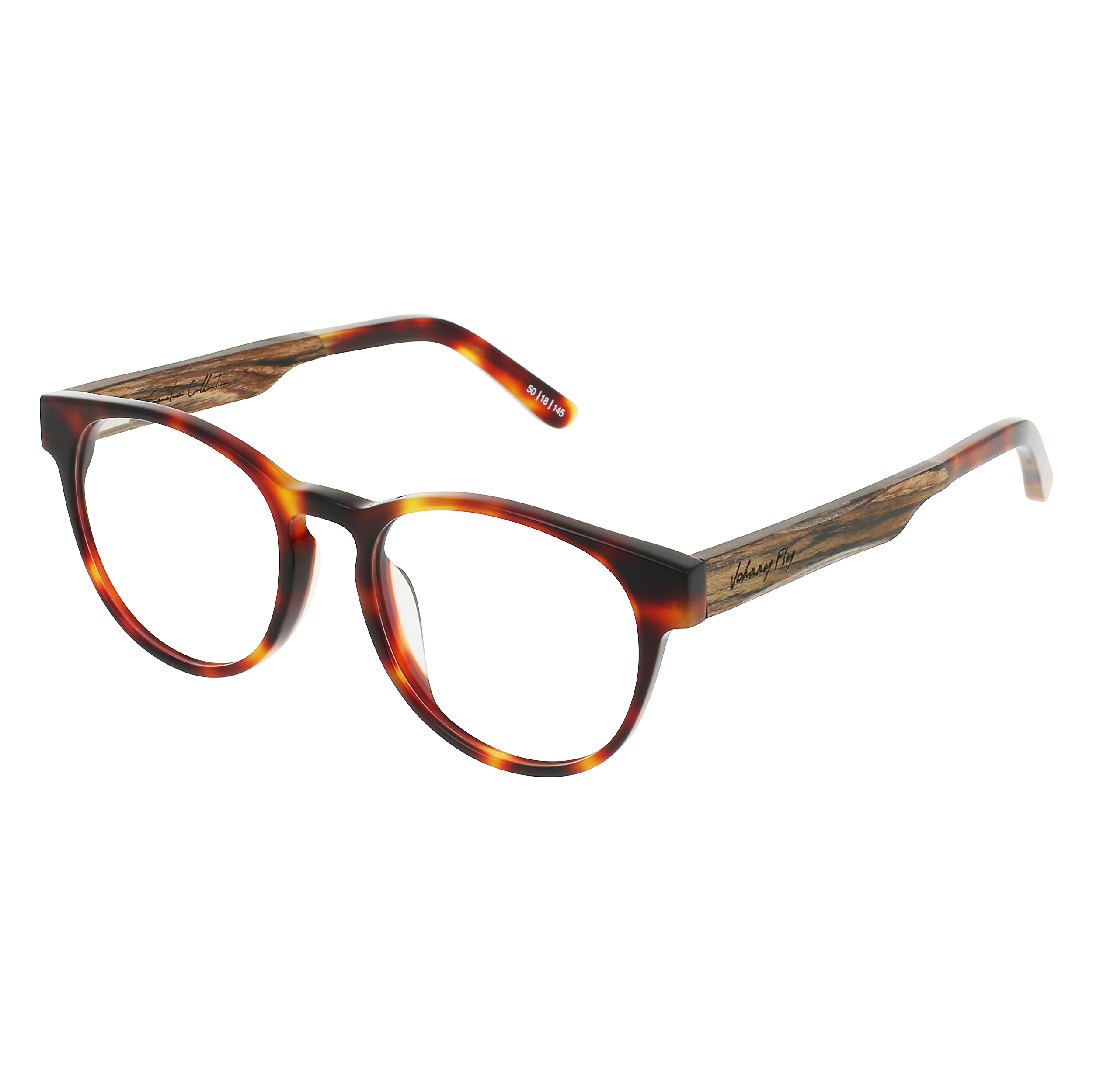 FLIGHT Eyeglasses Frame - Classic Tortoise- Johnny Fly | FLI-CTRT-RX-EBN | | 