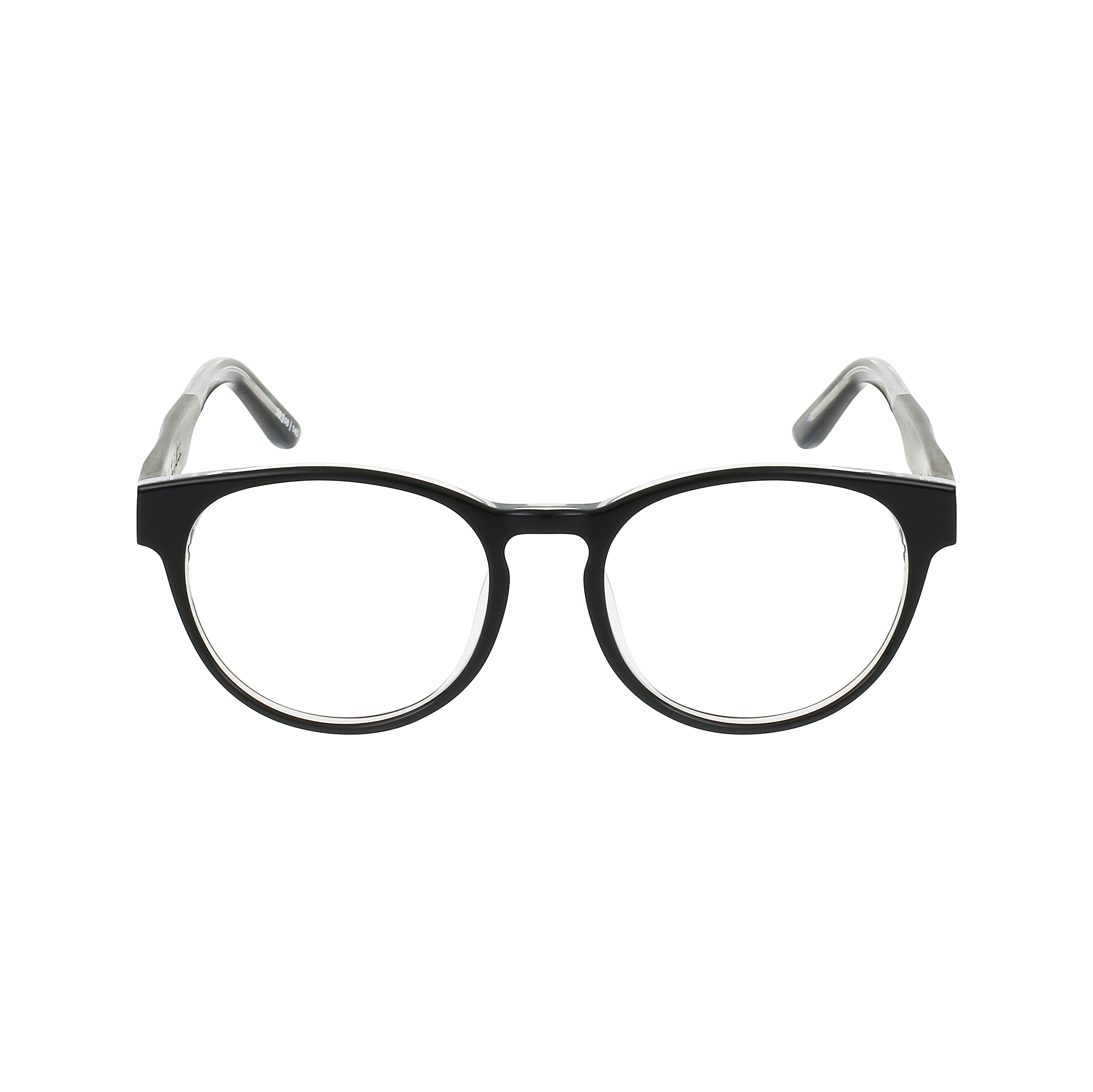 FLIGHT Eyeglasses Frame - Black Crystal- Johnny Fly | FLI-GLB-RX-EBN | | #color_black-crystal
