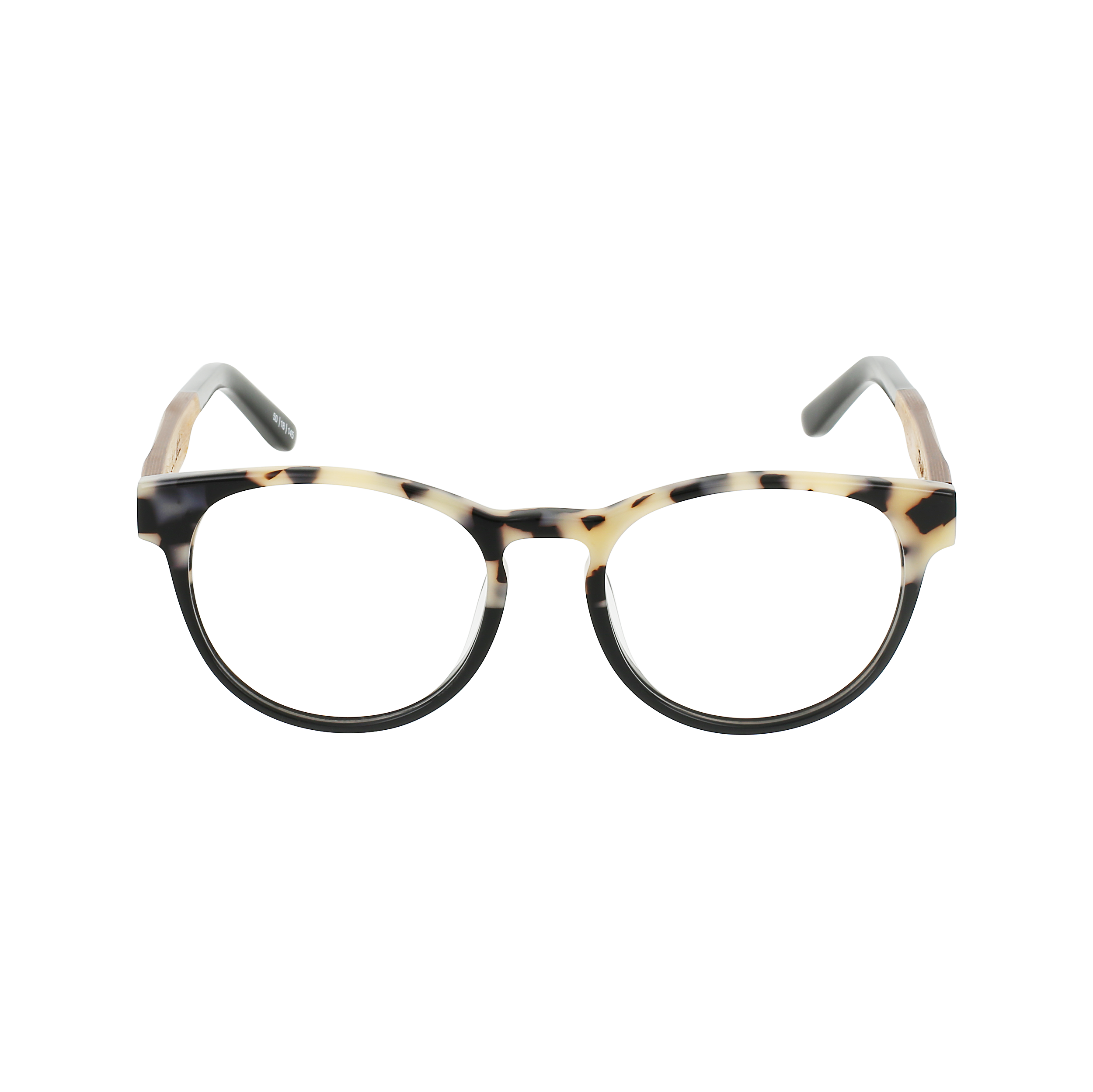 FLIGHT Eyeglasses Frame - Split White Tortoise- Johnny Fly | FLI-SWTR-FRA | | #color_split-white-tortoise
