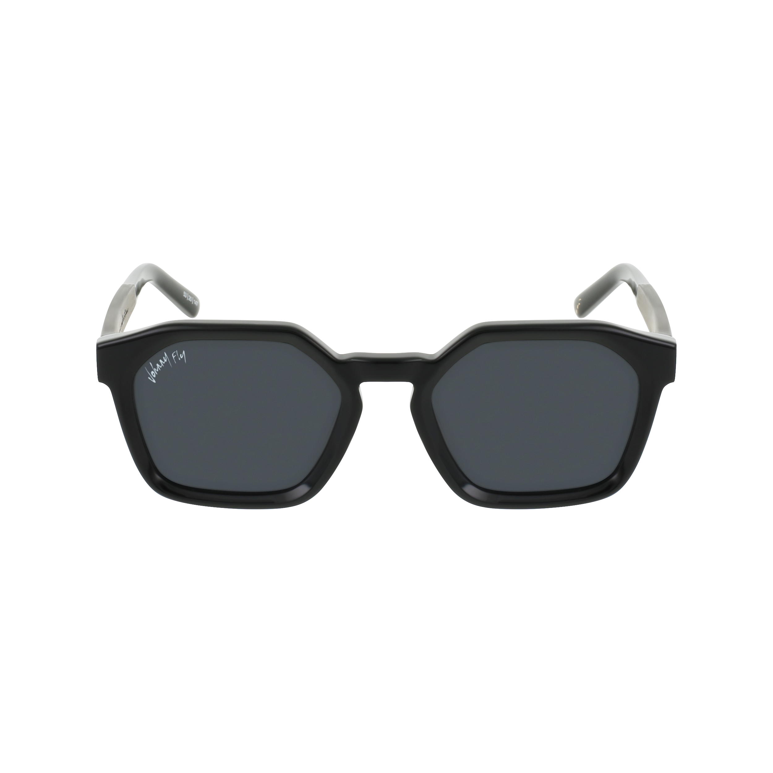 FORTUNE Sunglasses Frame - Gloss Black- Johnny Fly | FOR-GBL-S09-SMK | | #color_gloss-black