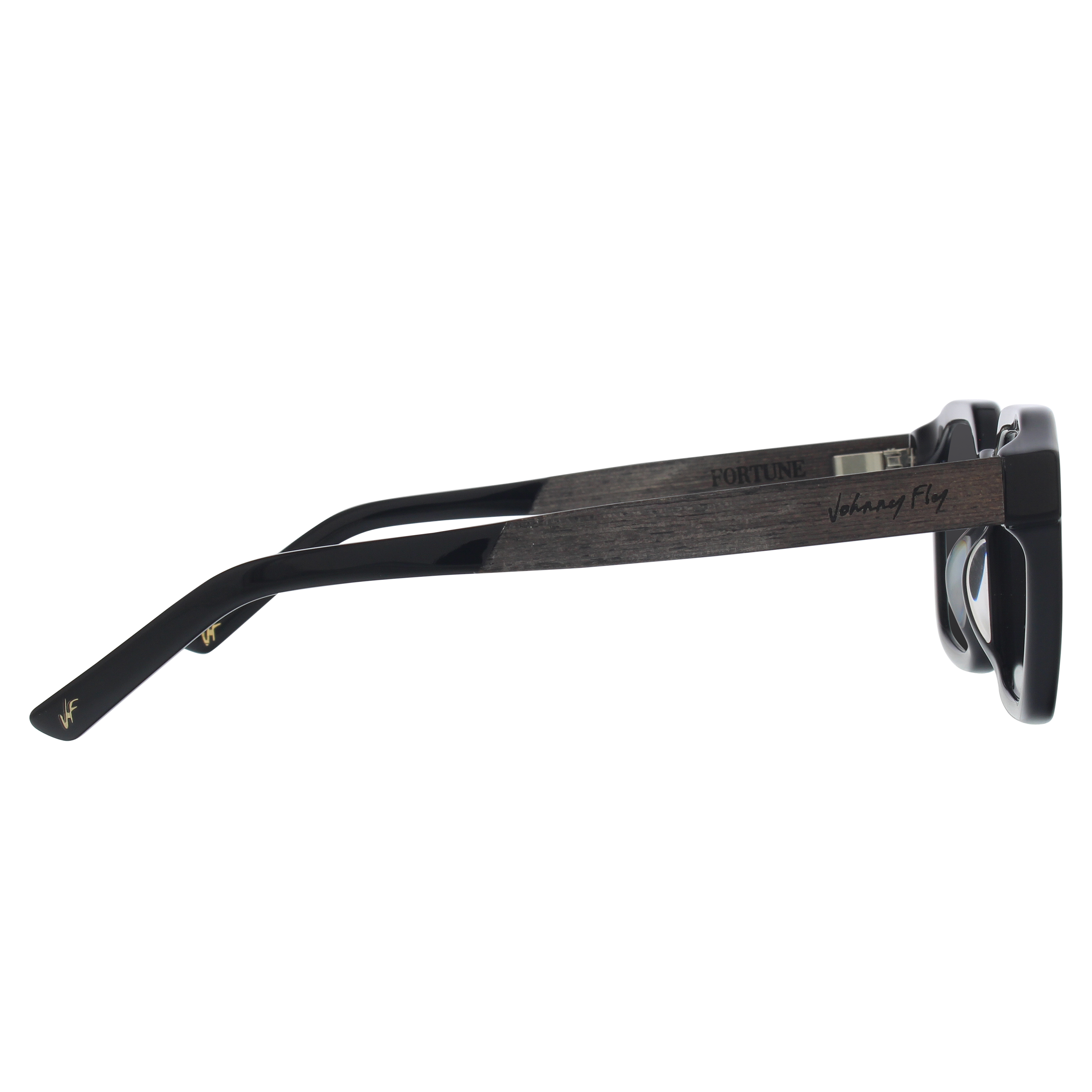 Fortune Eyeglasses by Johnny Fly | #color_gloss-black