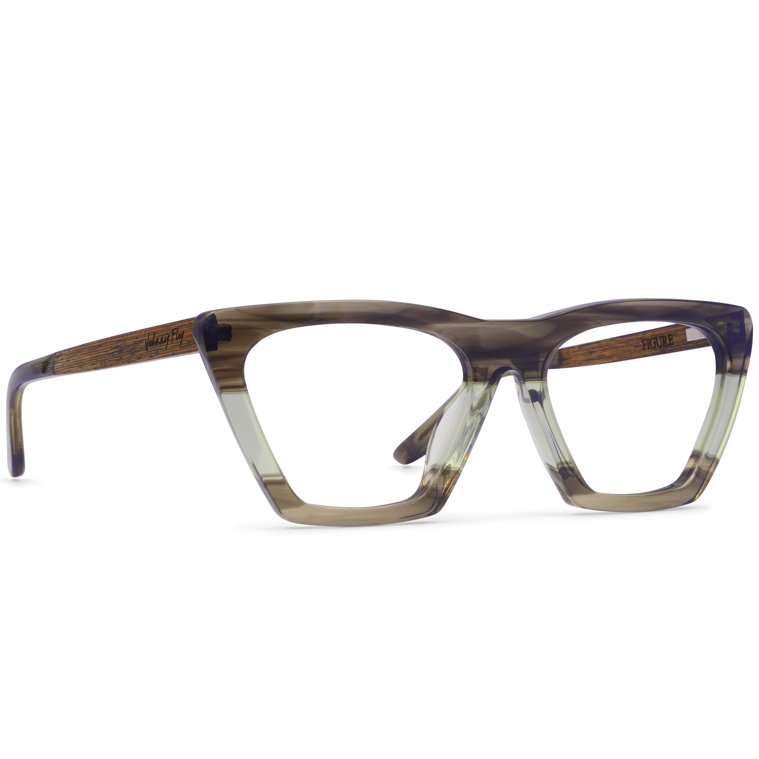 FIGURE Frame - Pistachio - Eyeglasses RX Frame - Johnny Fly Eyewear | 