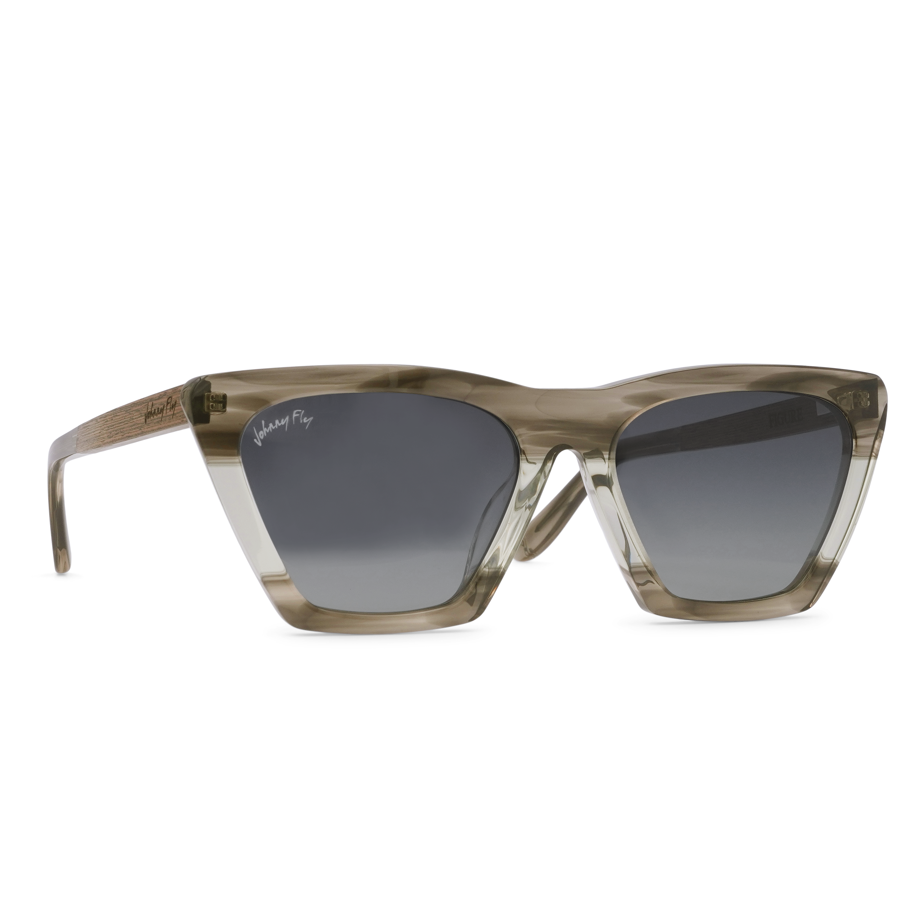 Figure Polarized Sunglasses by Johnny Fly | 