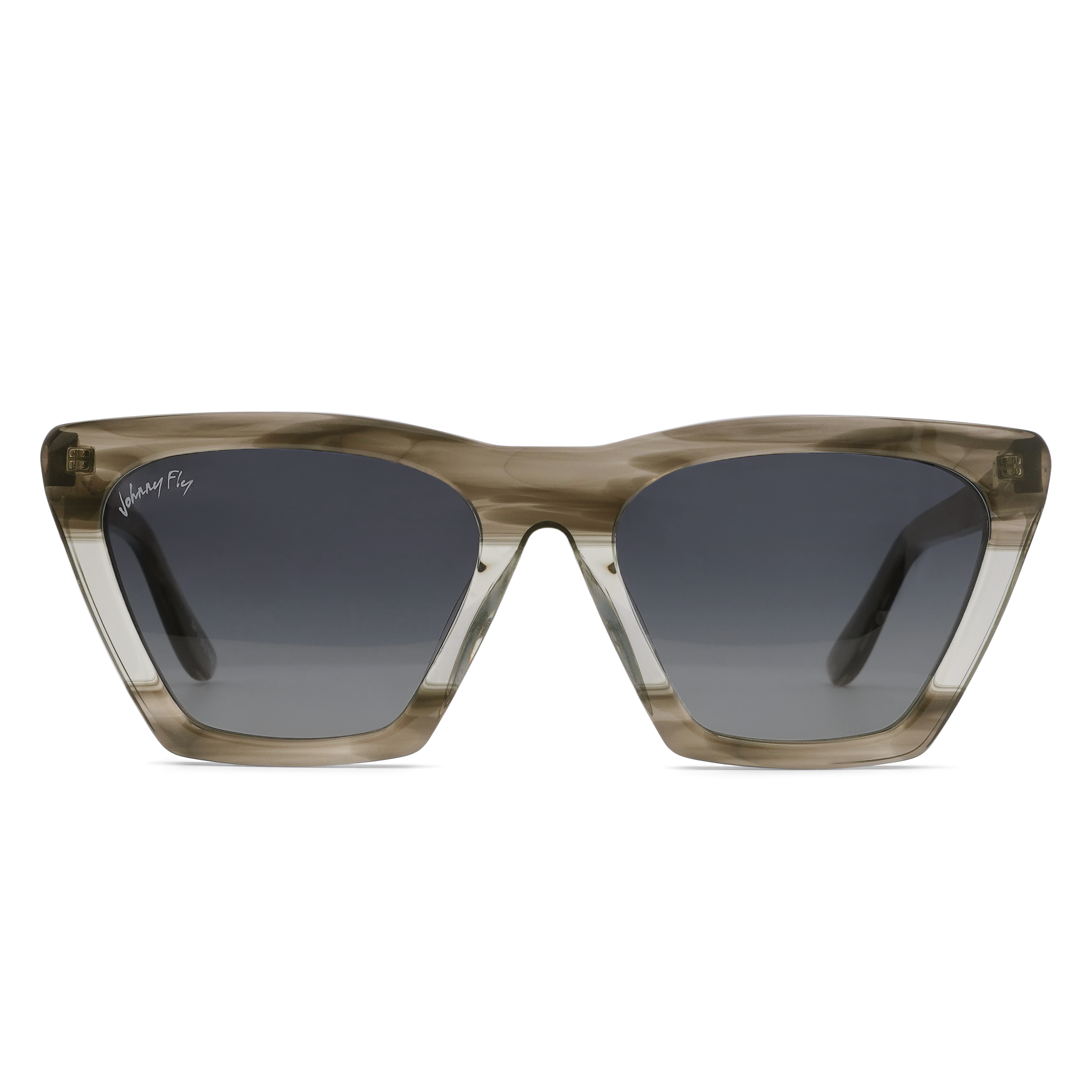 Figure Polarized Sunglasses by Johnny Fly | #color_pistachio