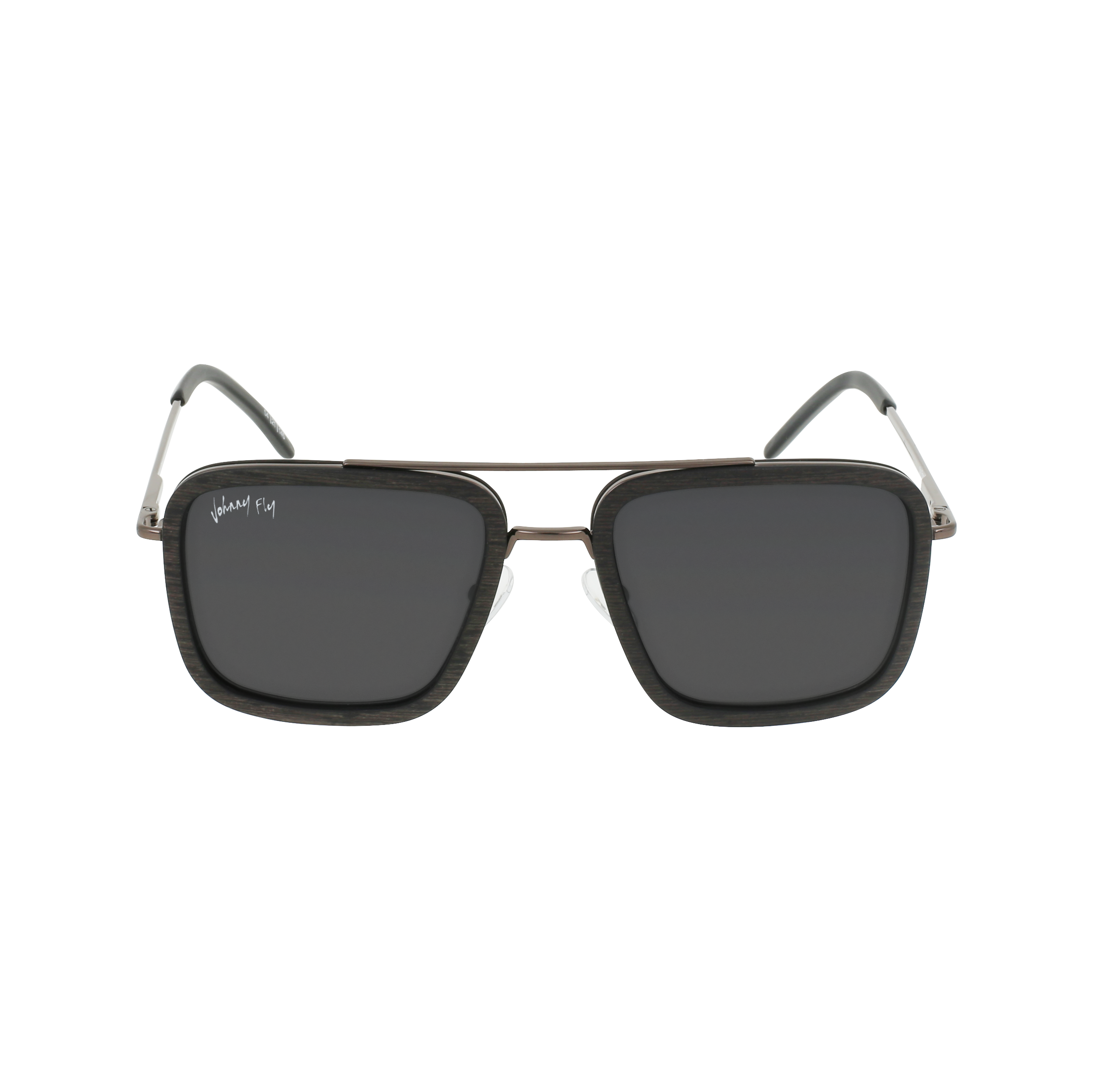 LAFORGE Sunglasses Frame - Gunmetal- Johnny Fly | LAF-GUNM-POL-SMK | | #color_gunmetal