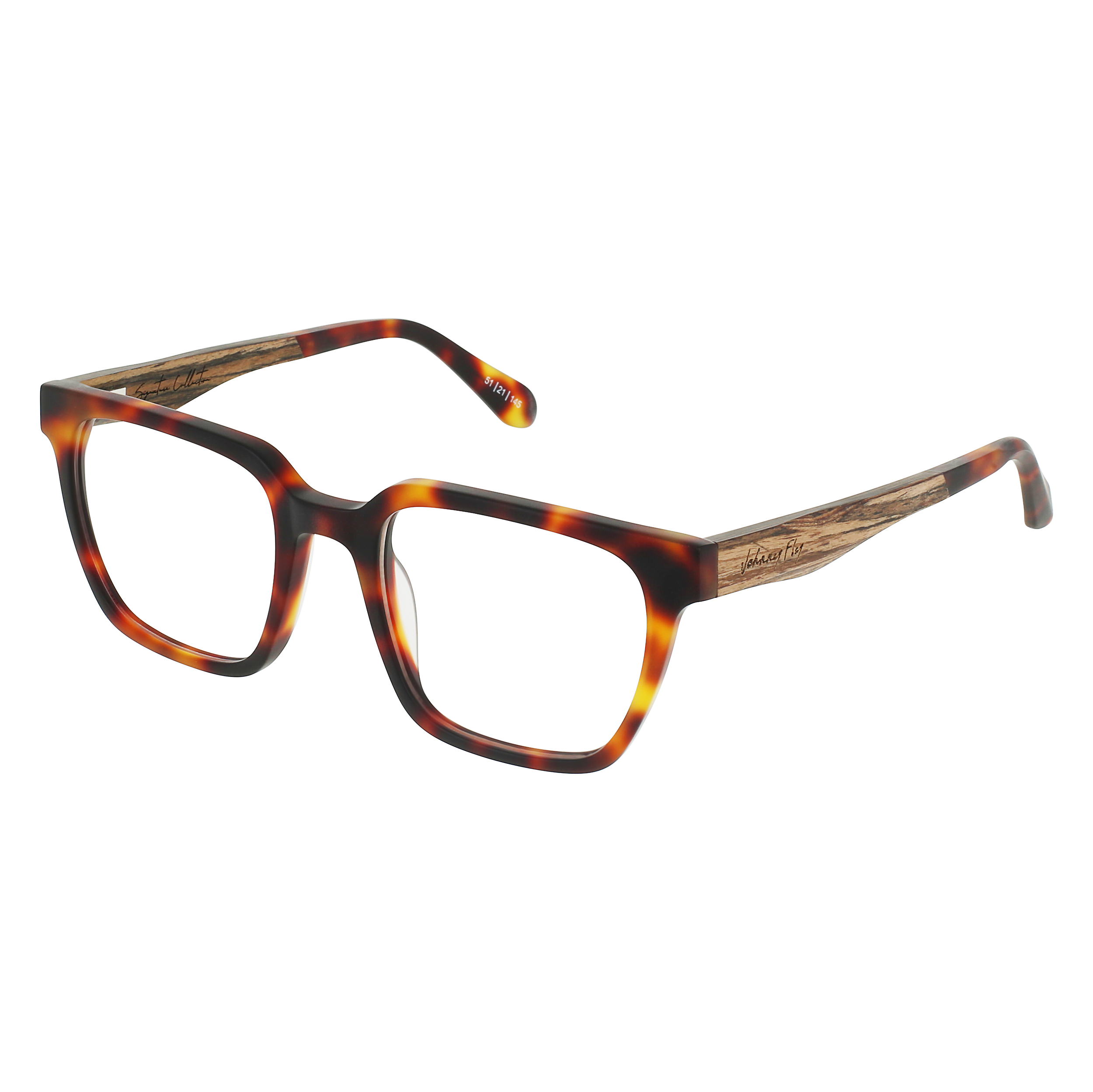 LONGITUDE Eyeglasses Frame - Matte Classic Tortoise- Johnny Fly | LNG-MTRT-FRAME-CL8036 | | 