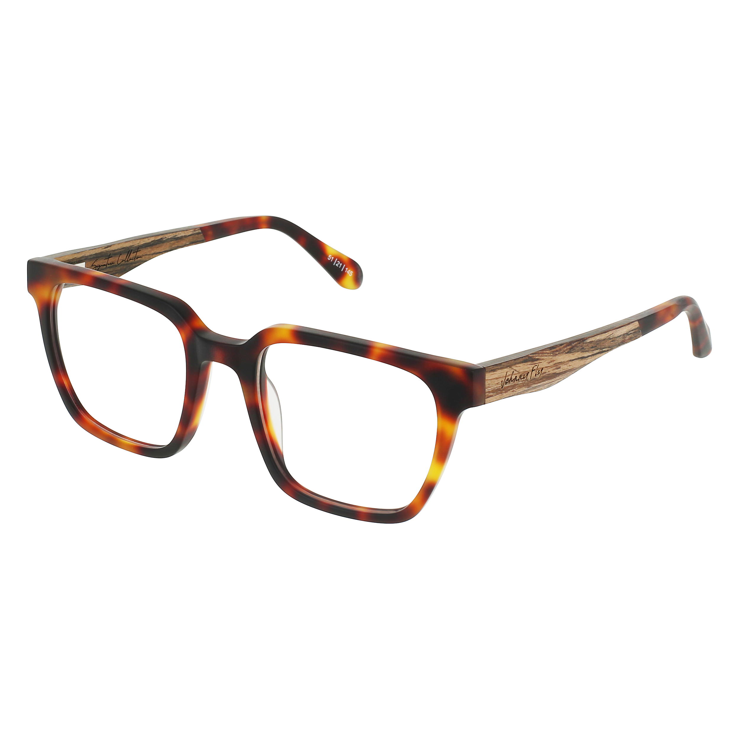 LONGITUDE Eyeglasses Frame - Matte Classic Tortoise- Johnny Fly | LNG-MTRT-FRAME-CL8036 | | #color_matte-classic-tortoise