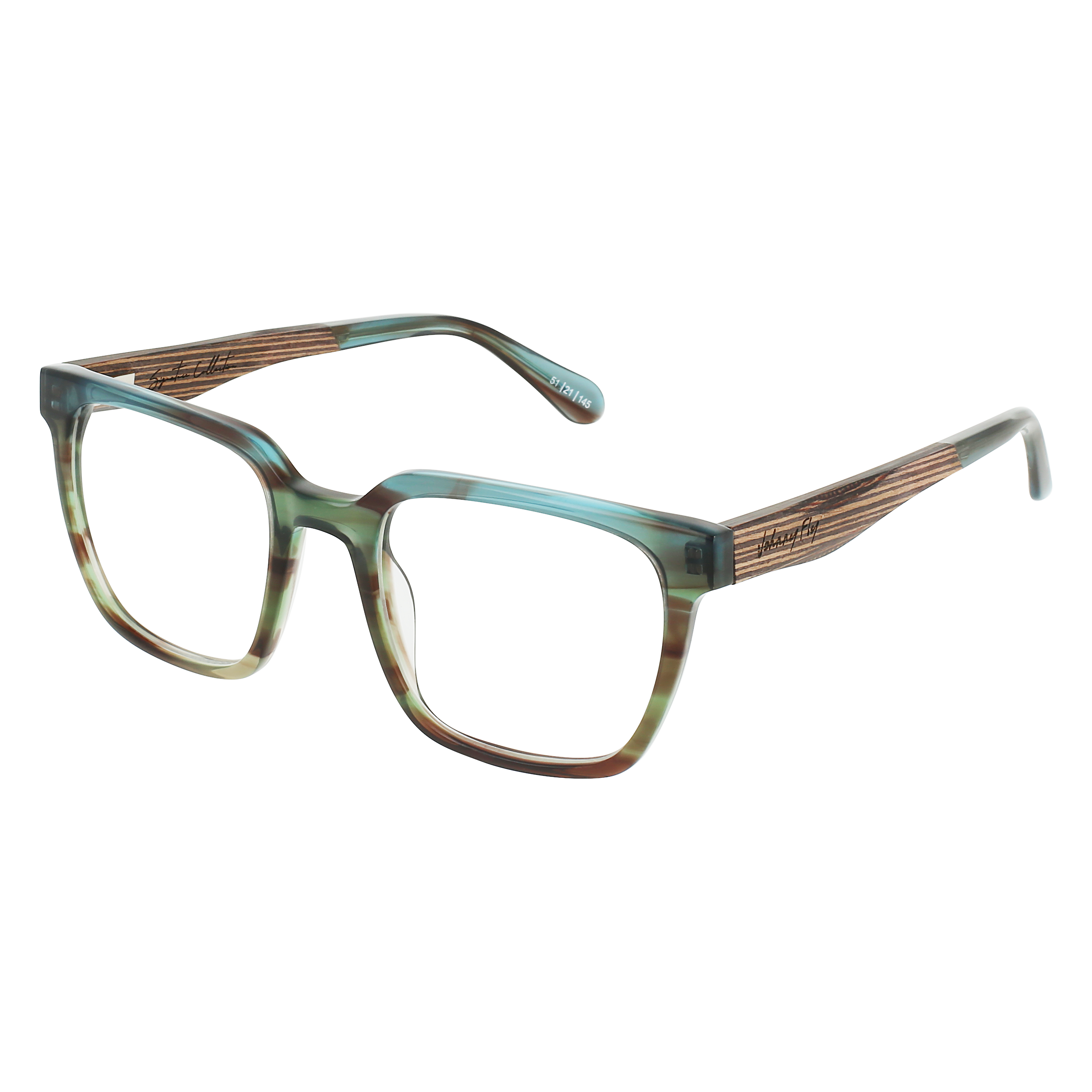 LONGITUDE Eyeglasses Frame - Rainforest- Johnny Fly | LON-RNF-FRAME | | #color_rainforest