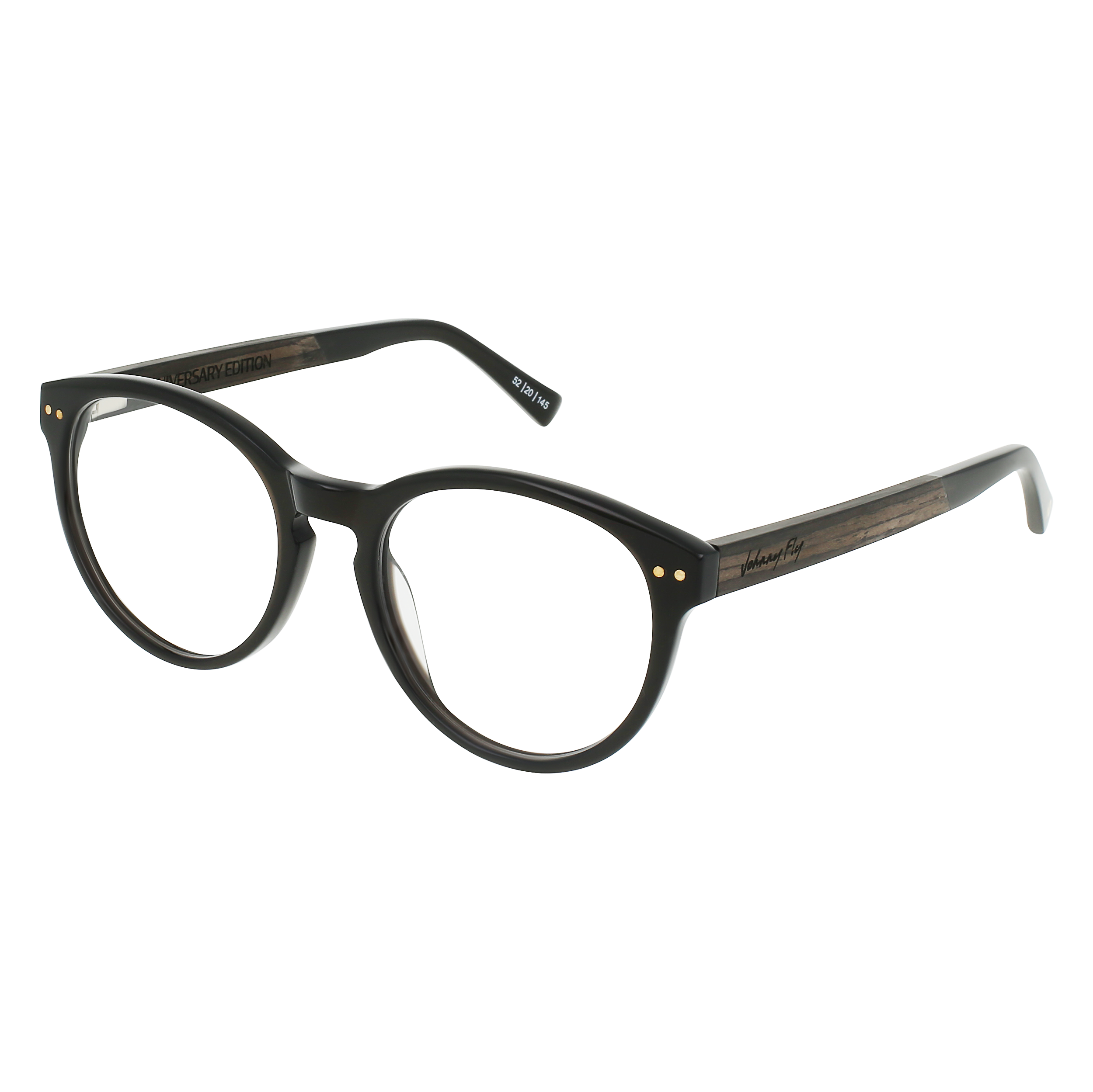 LATITUDE Eyeglasses Frame - Golden Onyx- Johnny Fly | LTS-10YR-FRAME | | #color_golden-onyx