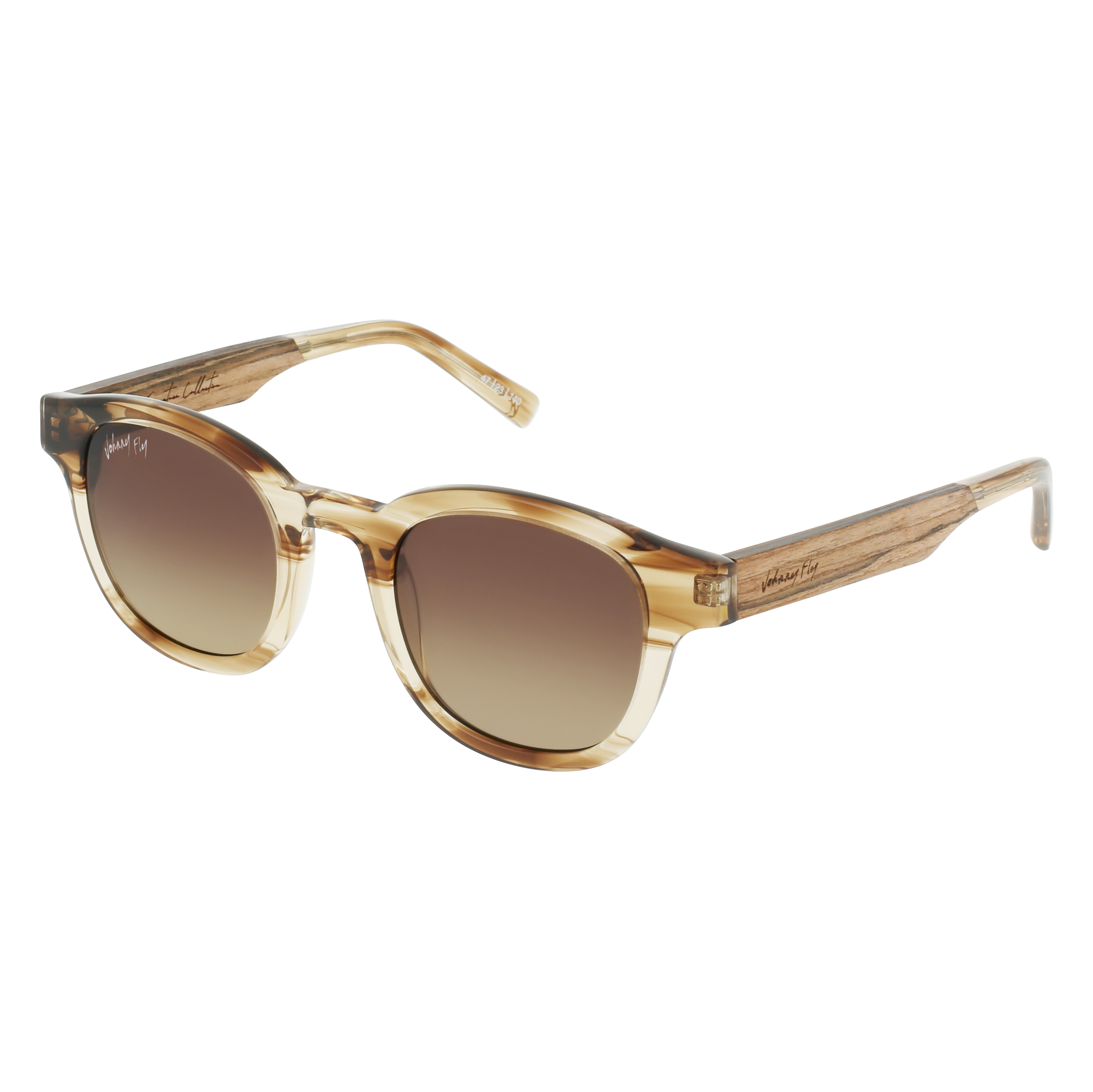 PILOT Sunglasses Frame - Almond- Johnny Fly | PIL-ALM-POL-BGR | | 