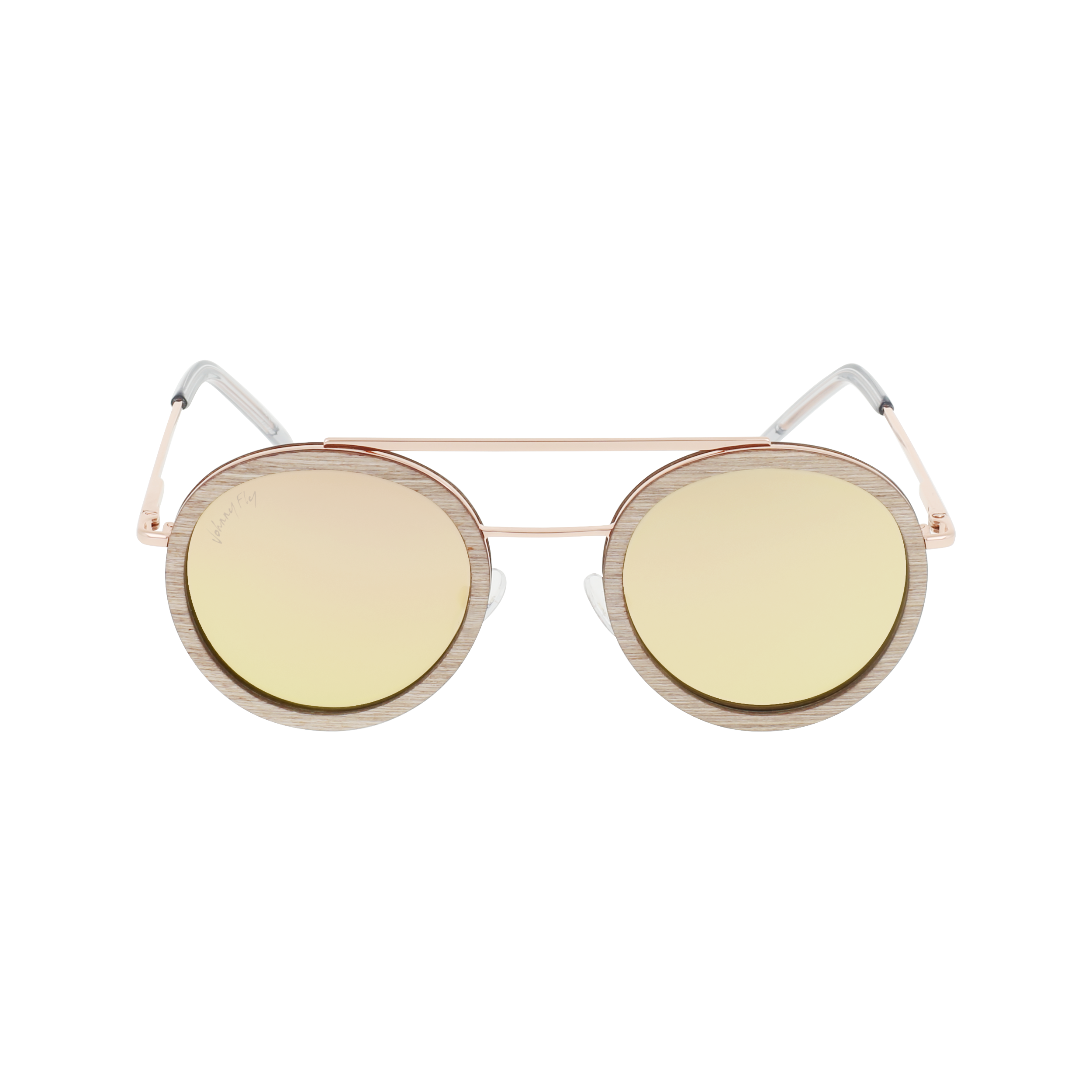 RIKER Sunglasses Frame - Rose Gold- Johnny Fly | RIK-RSGLD-REF-RSG-CL8026 | | #color_rose-gold