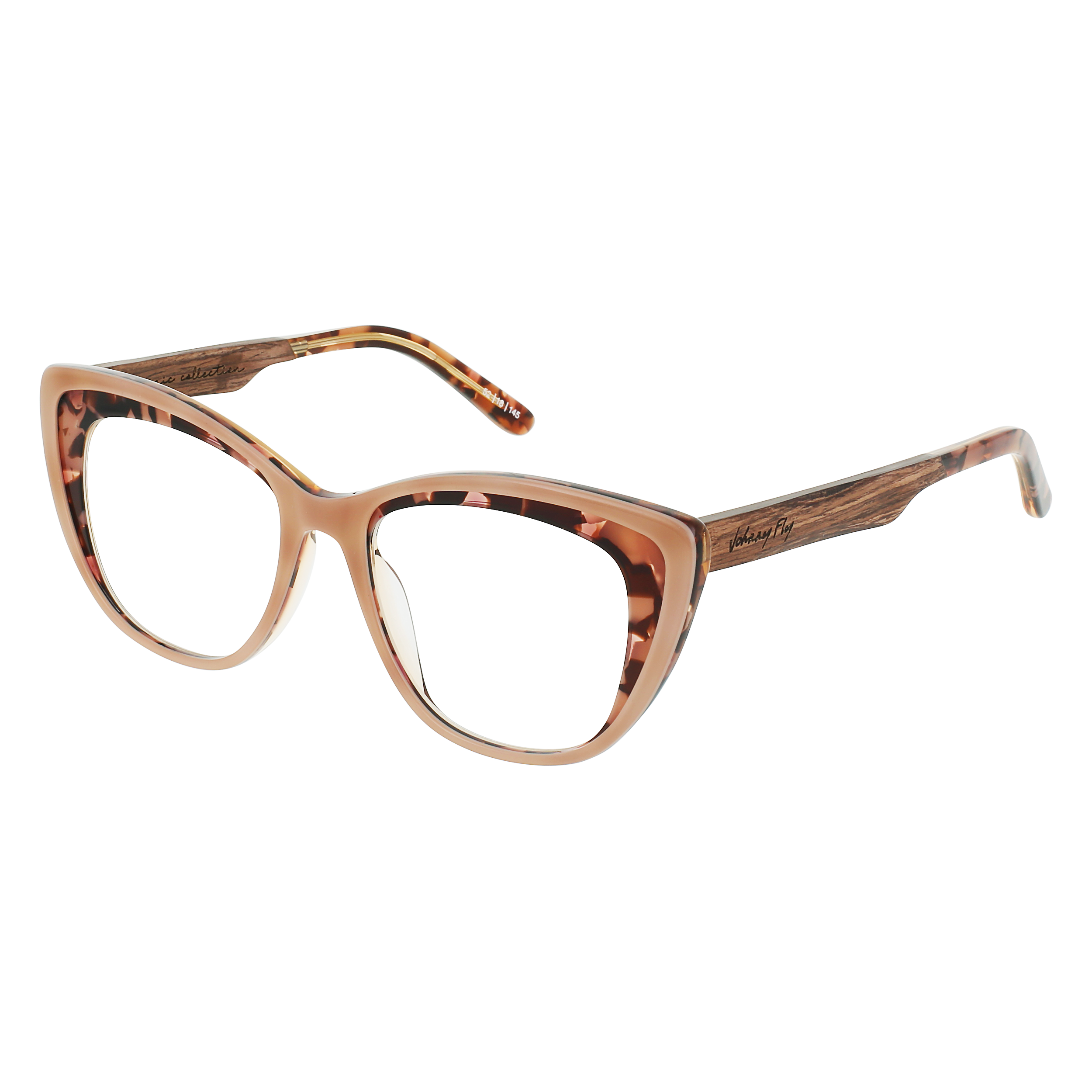 RUNWAY Eyeglasses Frame - Mauve Tortoise- Johnny Fly | RUN-MVTRT-FRA | | #color_mauve-tortoise