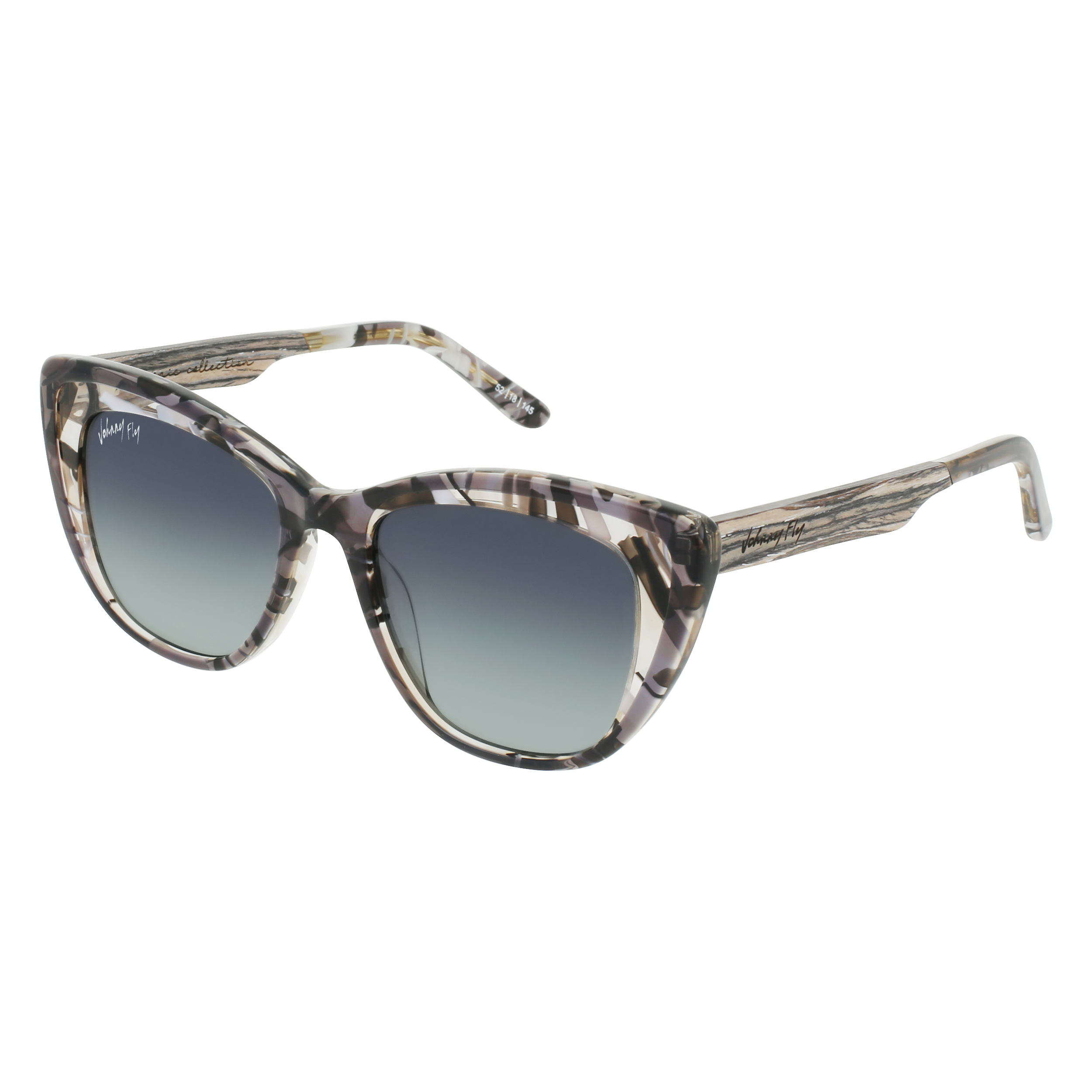 RUNWAY Sunglasses Frame - Shattered Smoke- Johnny Fly | RUN-SHTS-RX | | #color_shattered-smoke