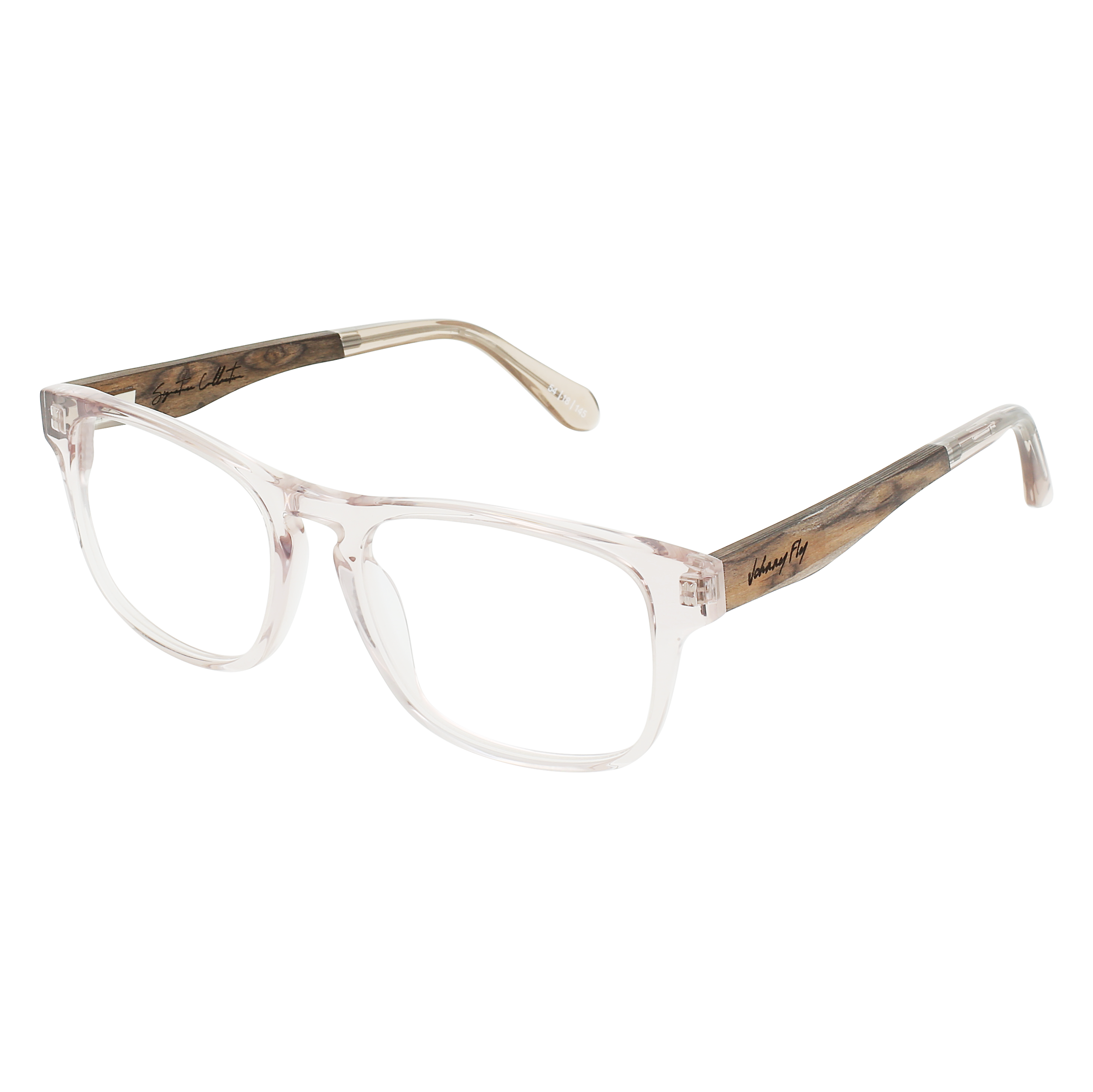SPLINTER Eyeglasses Frame - Champagne- Johnny Fly | SPL-CHAM-RX-CLR-EBN | | #color_champagne