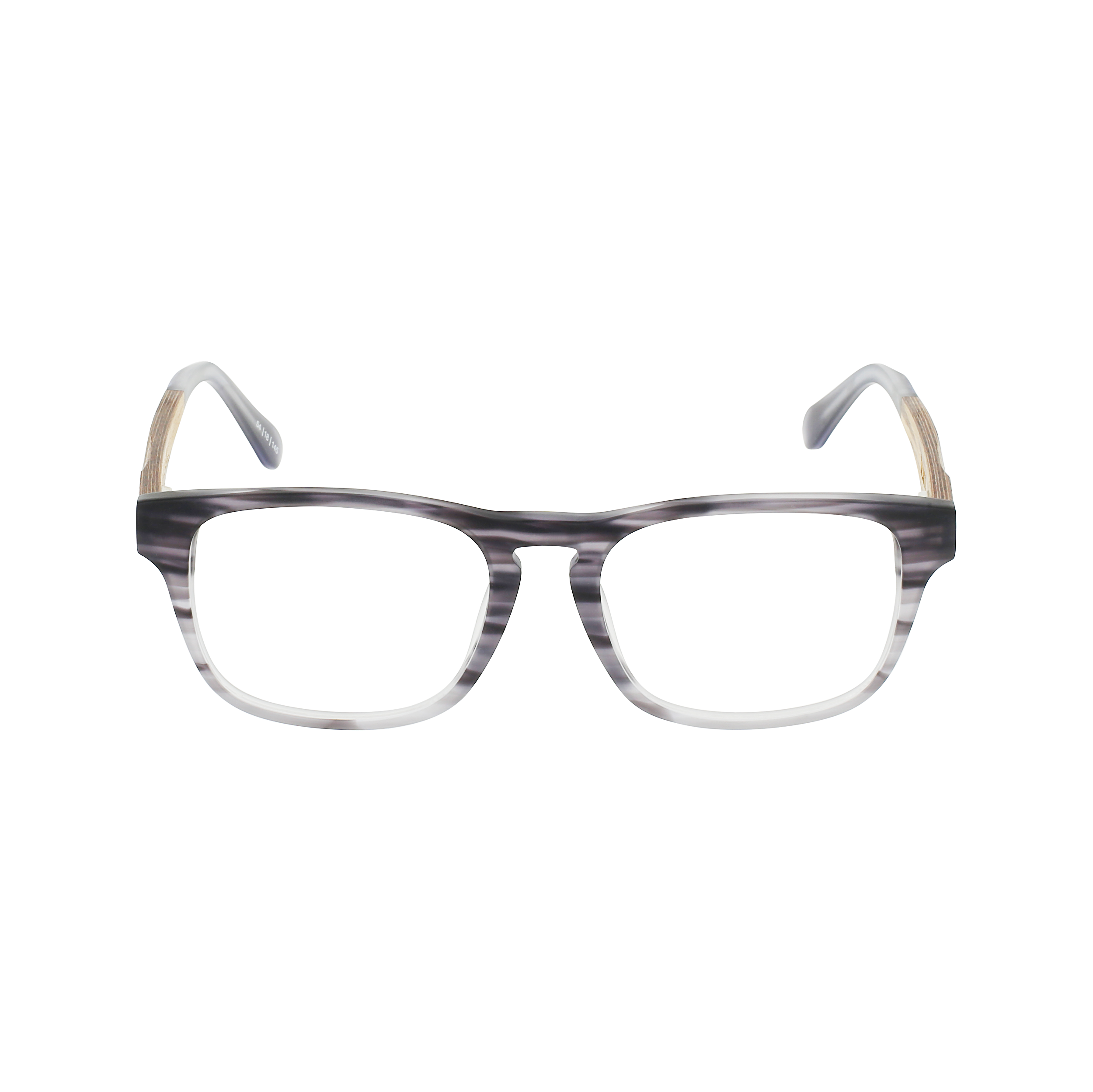 SPLINTER Eyeglasses Frame - Matte Marble Grey- Johnny Fly | SPL-MBG-RX-CLR-ZEB | | #color_matte-marble-grey