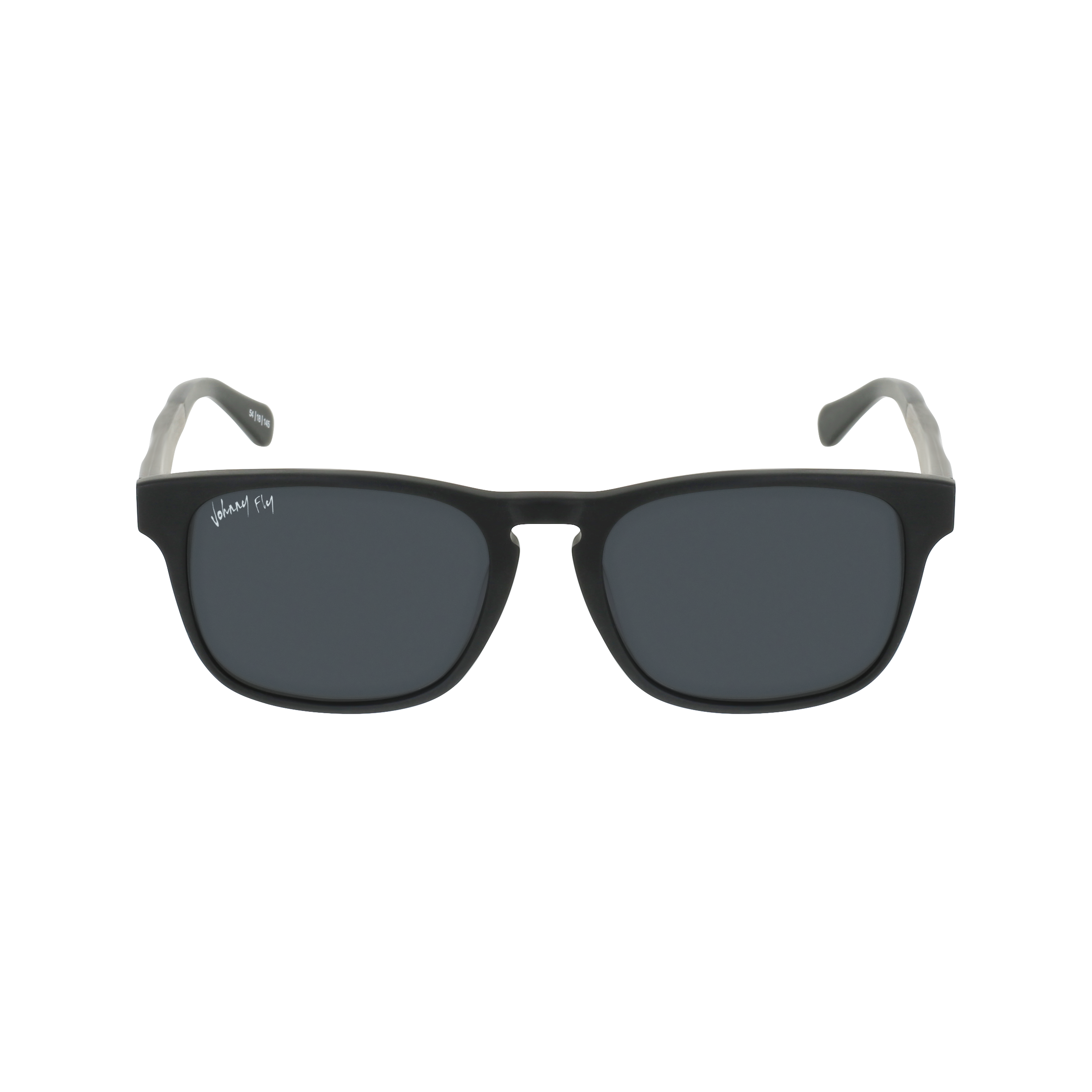 SPLINTER Sunglasses Frame - Matte Black- Johnny Fly | SPL-MBL-POL-SMK-ZEB | | #color_matte-black