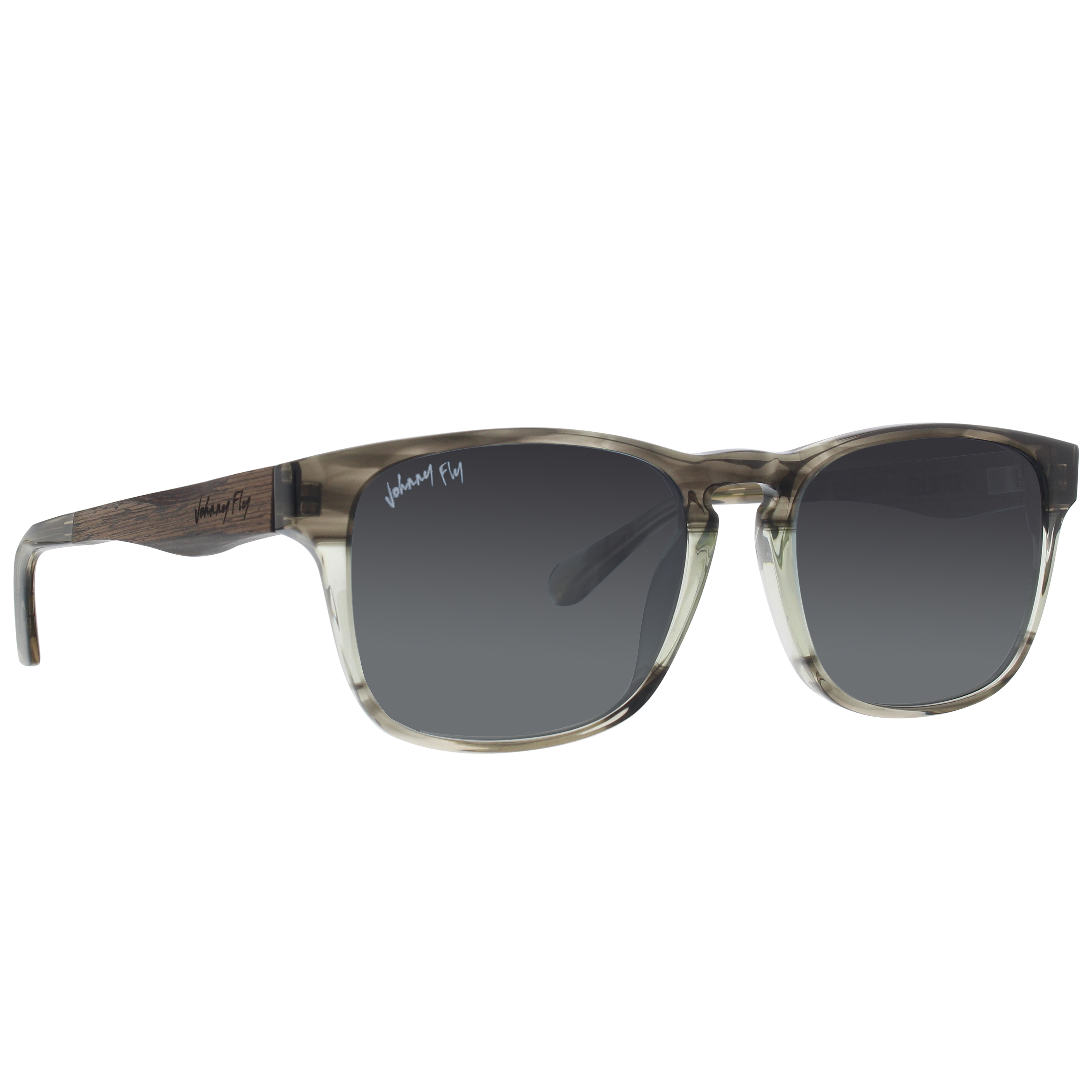 Splinter Polarized Sunglasses by Johnny Fly | #color_pistachio
