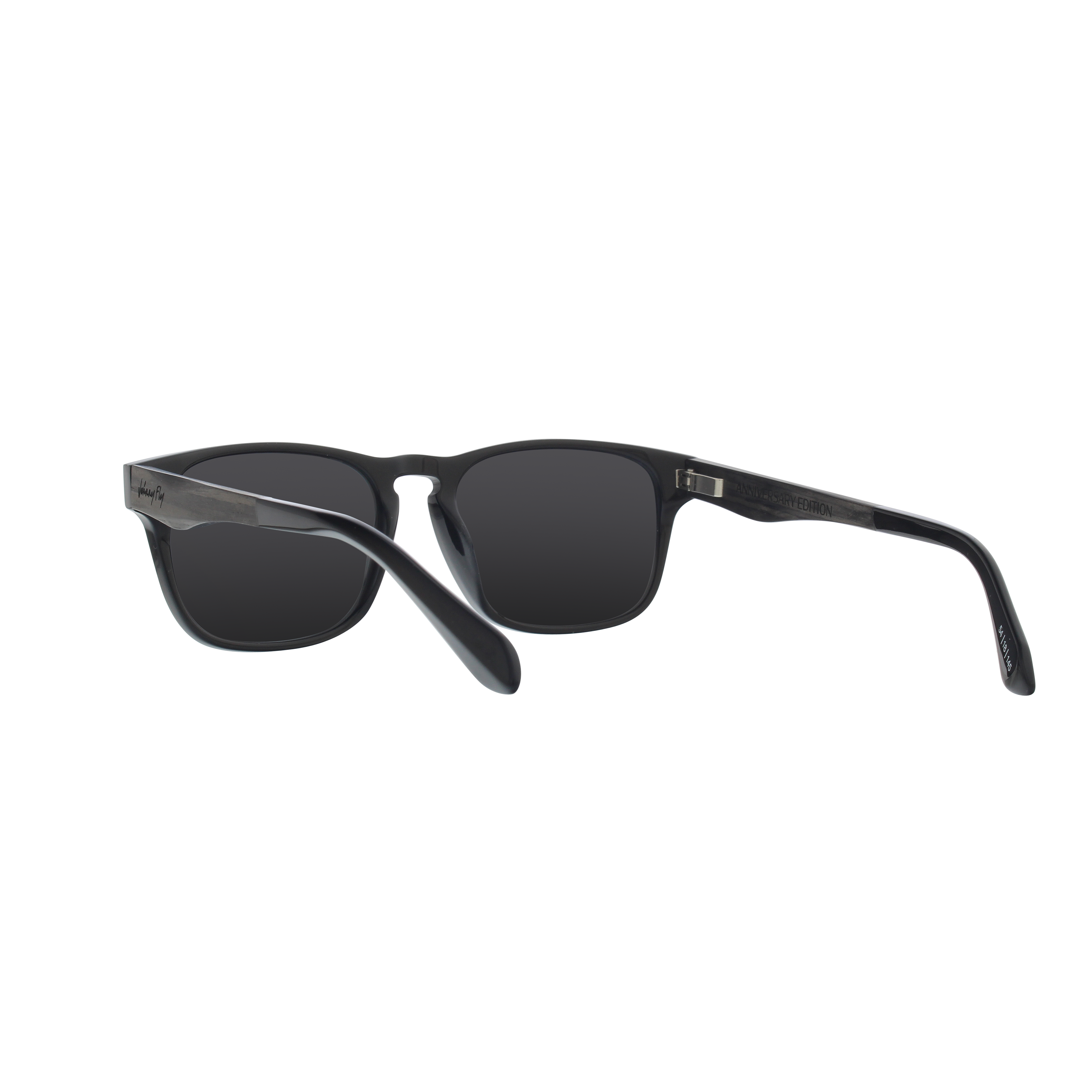 Splinter Polarized Sunglasses by Johnny Fly - Anniversary Pearl || Smoke Polarized 