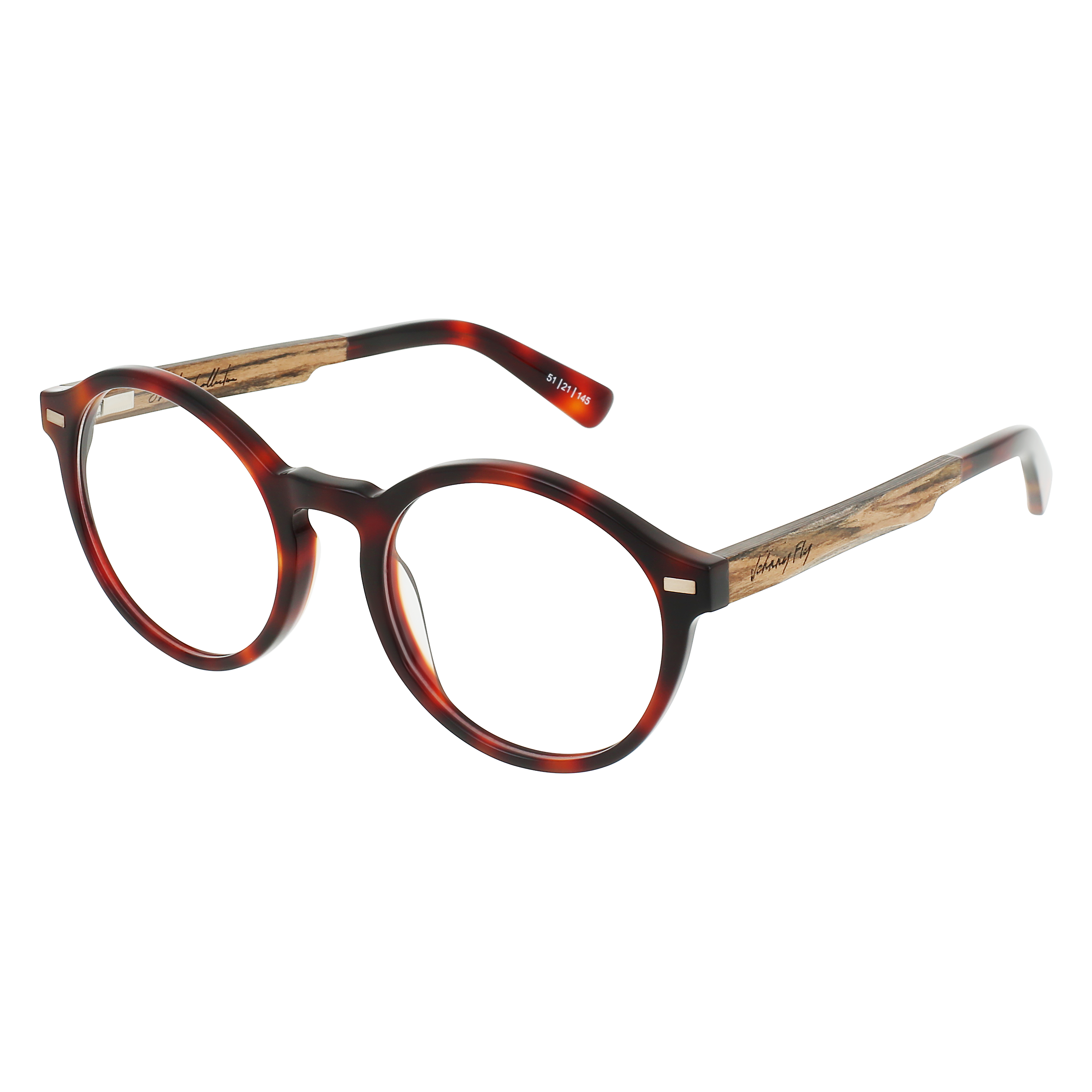 UFO Eyeglasses Frame - Classic Tortoise- Johnny Fly | UFO-CTRT-RX-EBN | | #color_classic-tortoise